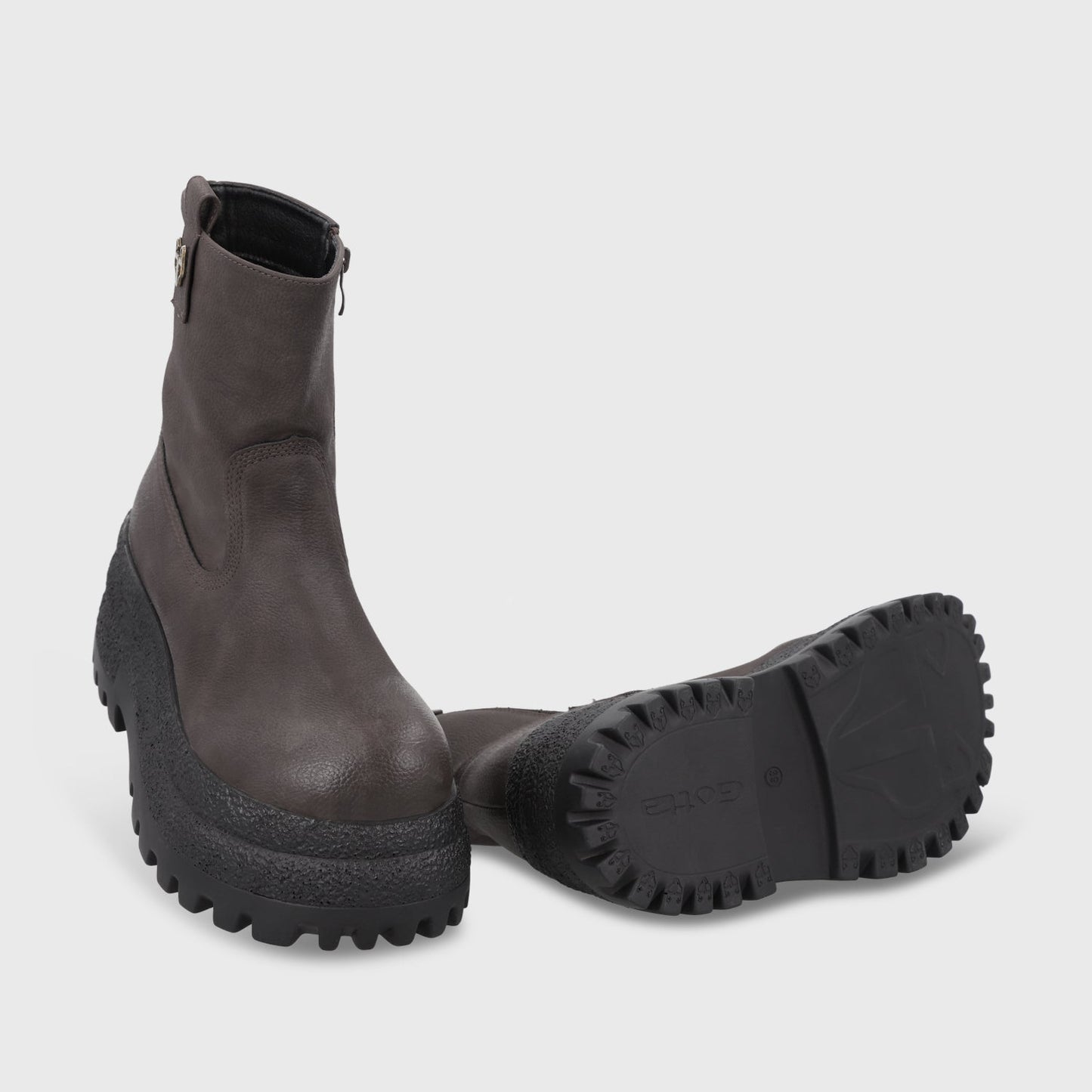 Botin Plataforma Café Mujer 55292 - Gotta Perú