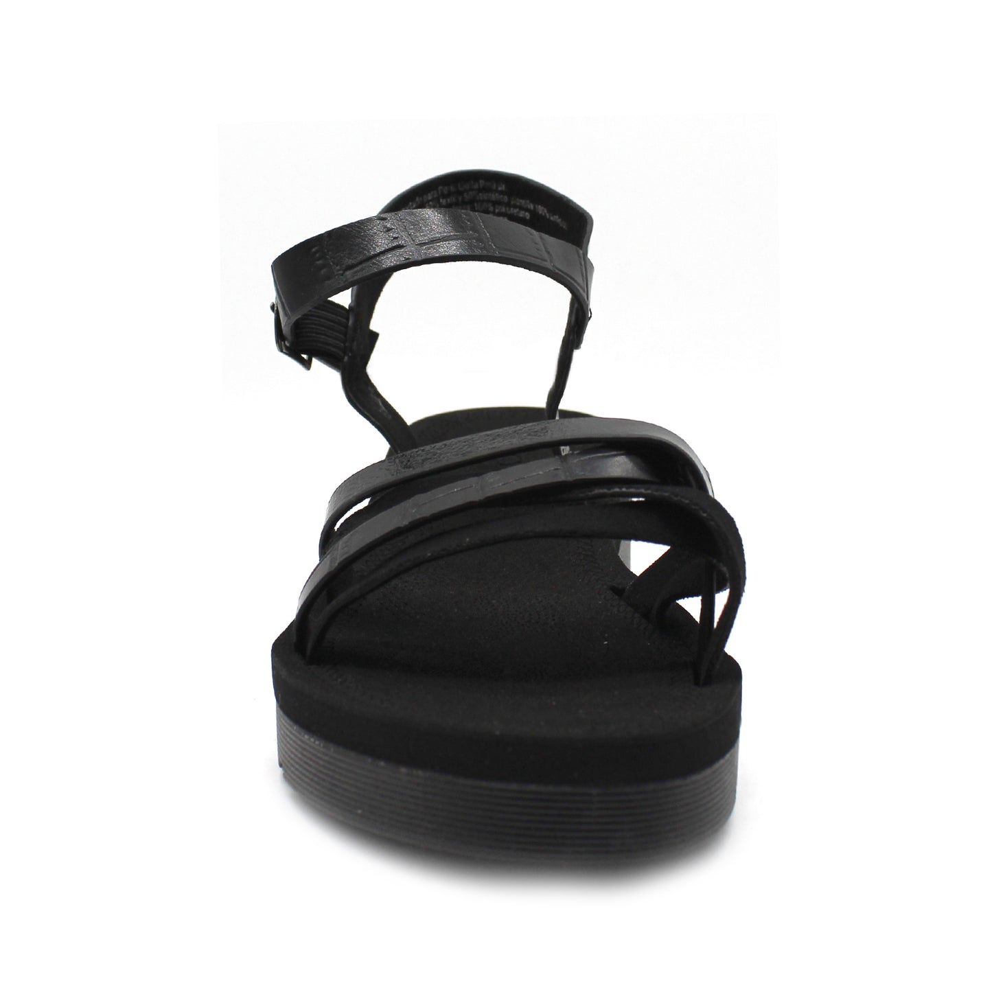 Sandalia Negra Mujer 13211