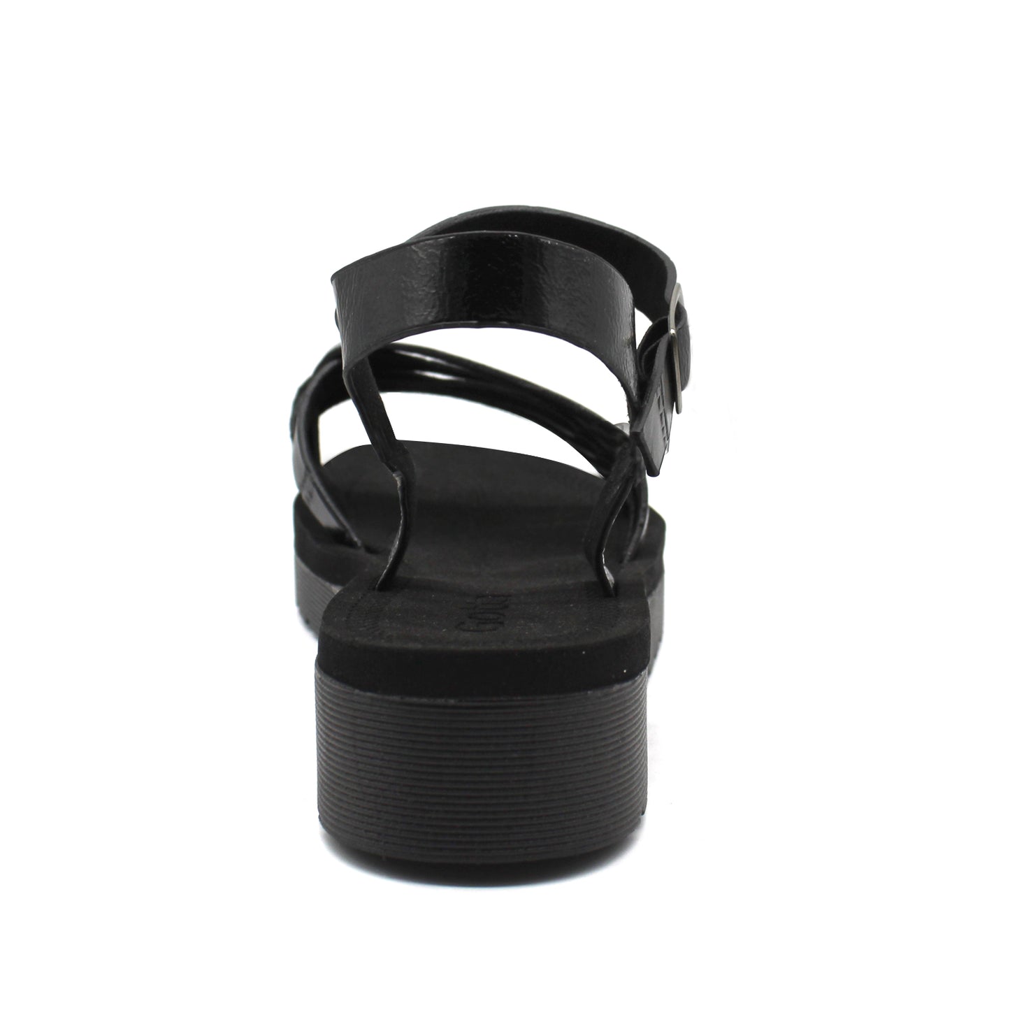 Sandalia Negra Mujer 13211