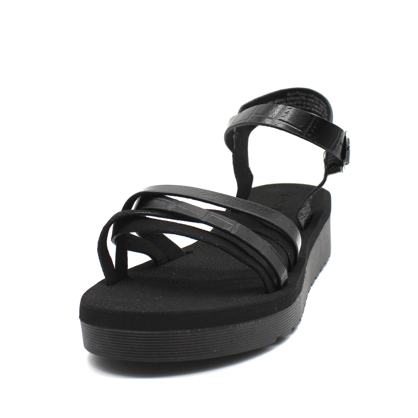 Sandalia Negra Mujer 13211