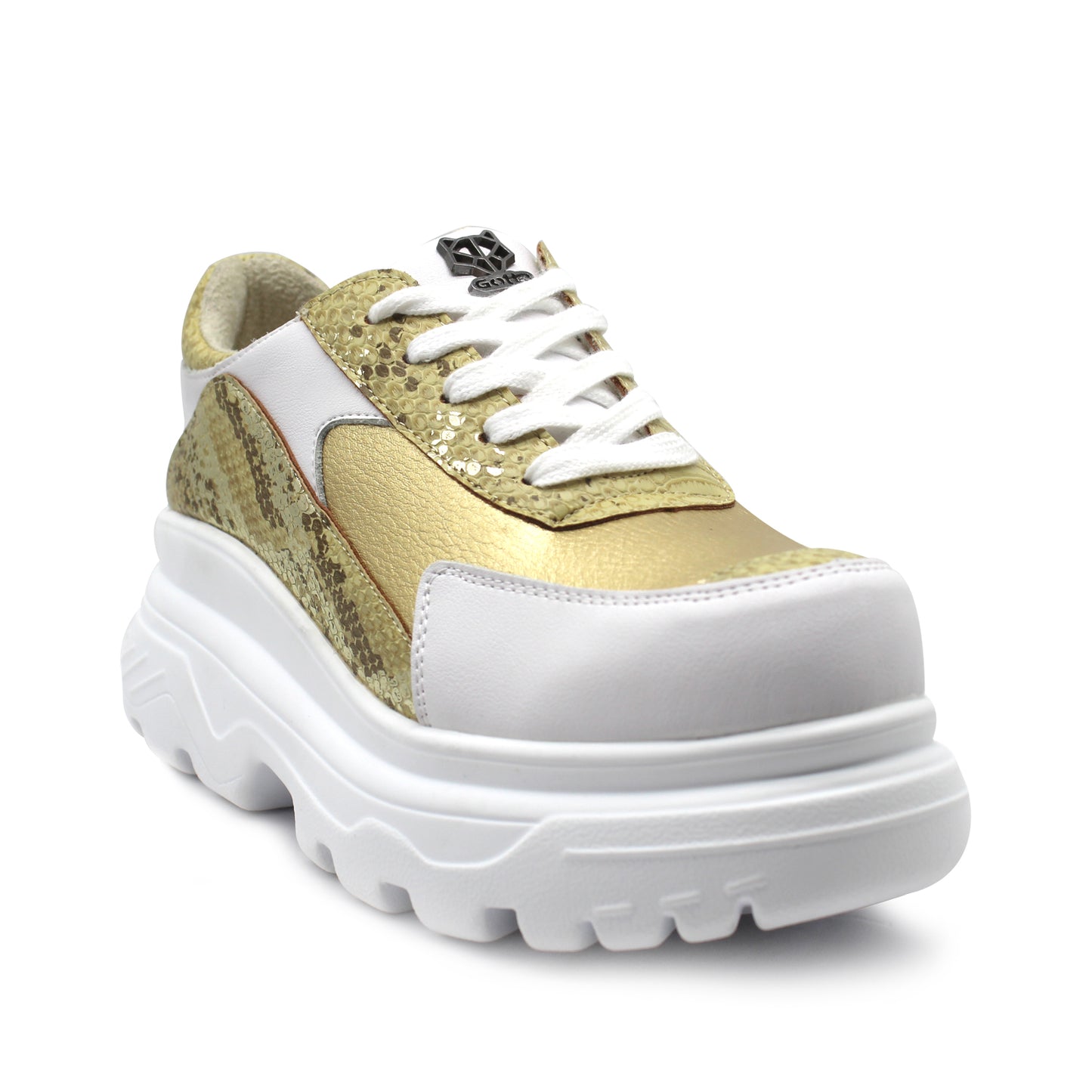 Zapatilla Dorada Mujer 13271