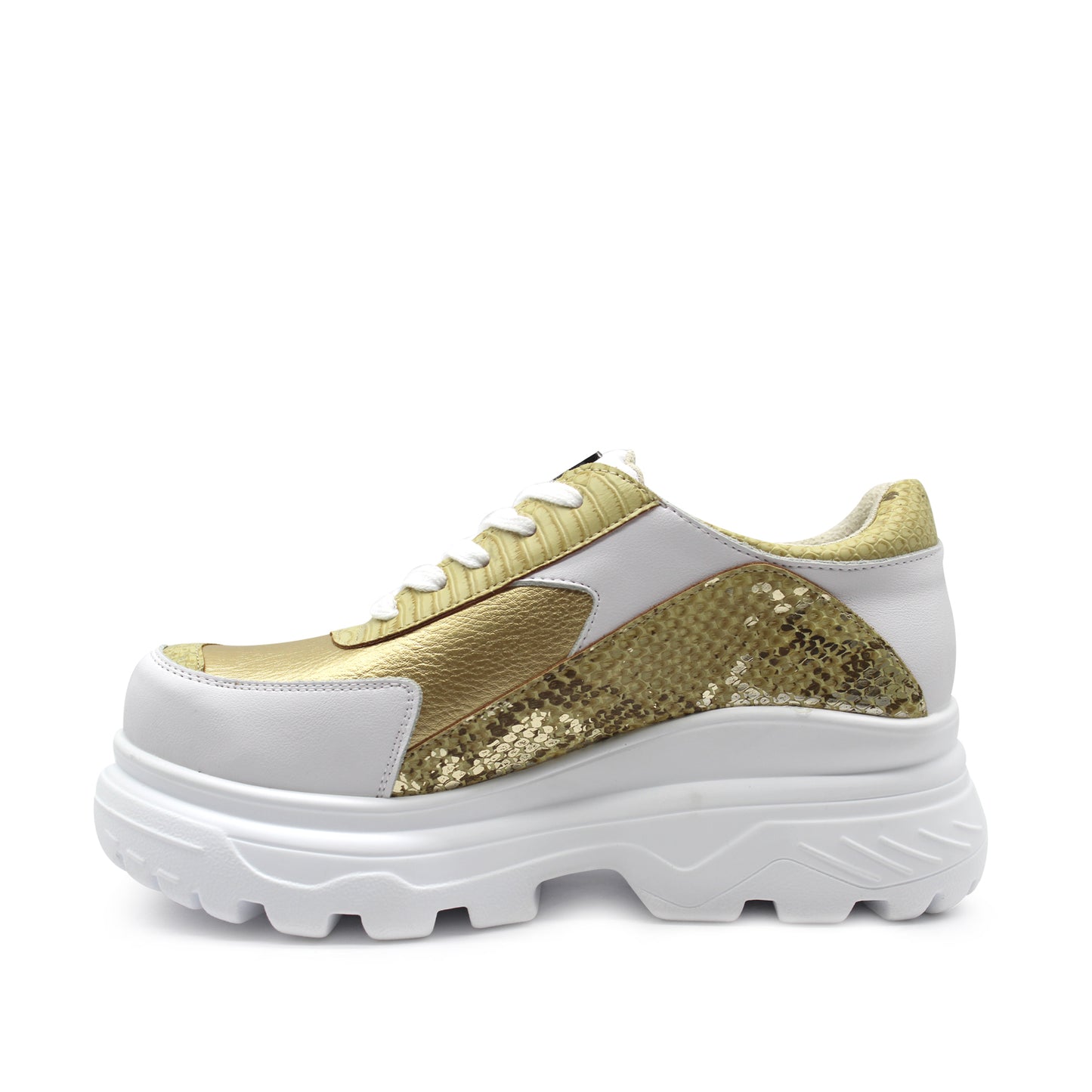 Zapatilla Dorada Mujer 13271