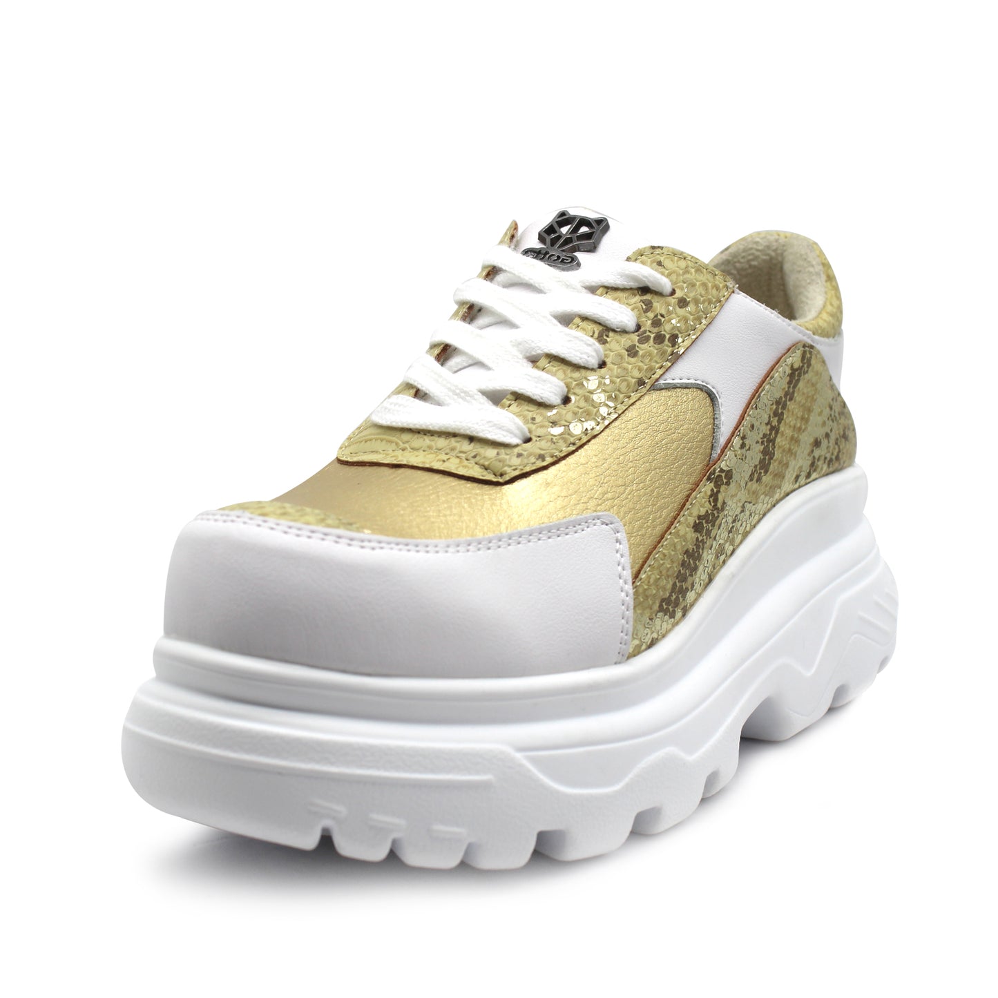 Zapatilla Dorada Mujer 13271