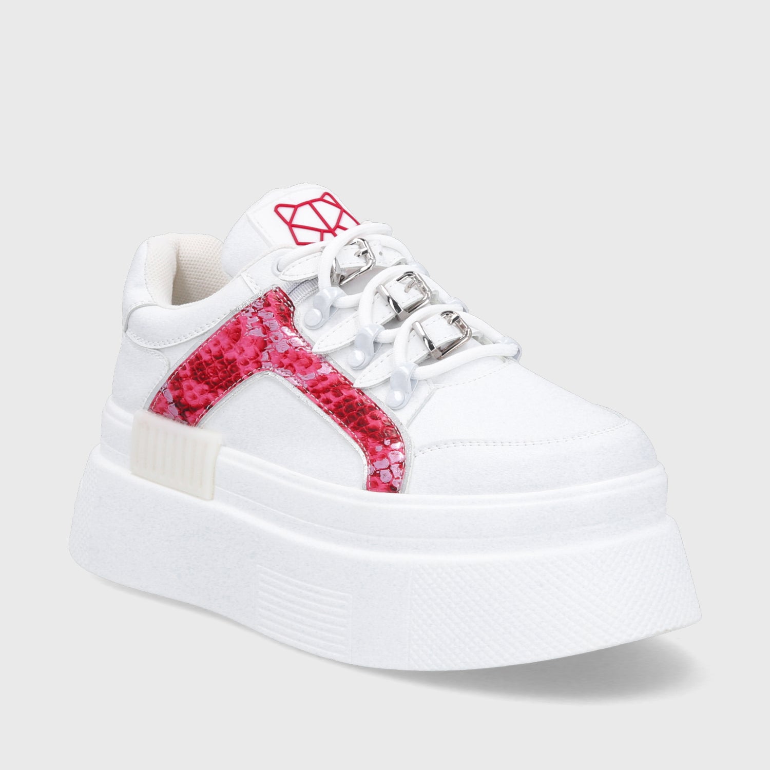 Zapatilla Plataforma Animal Print Mujer 13410