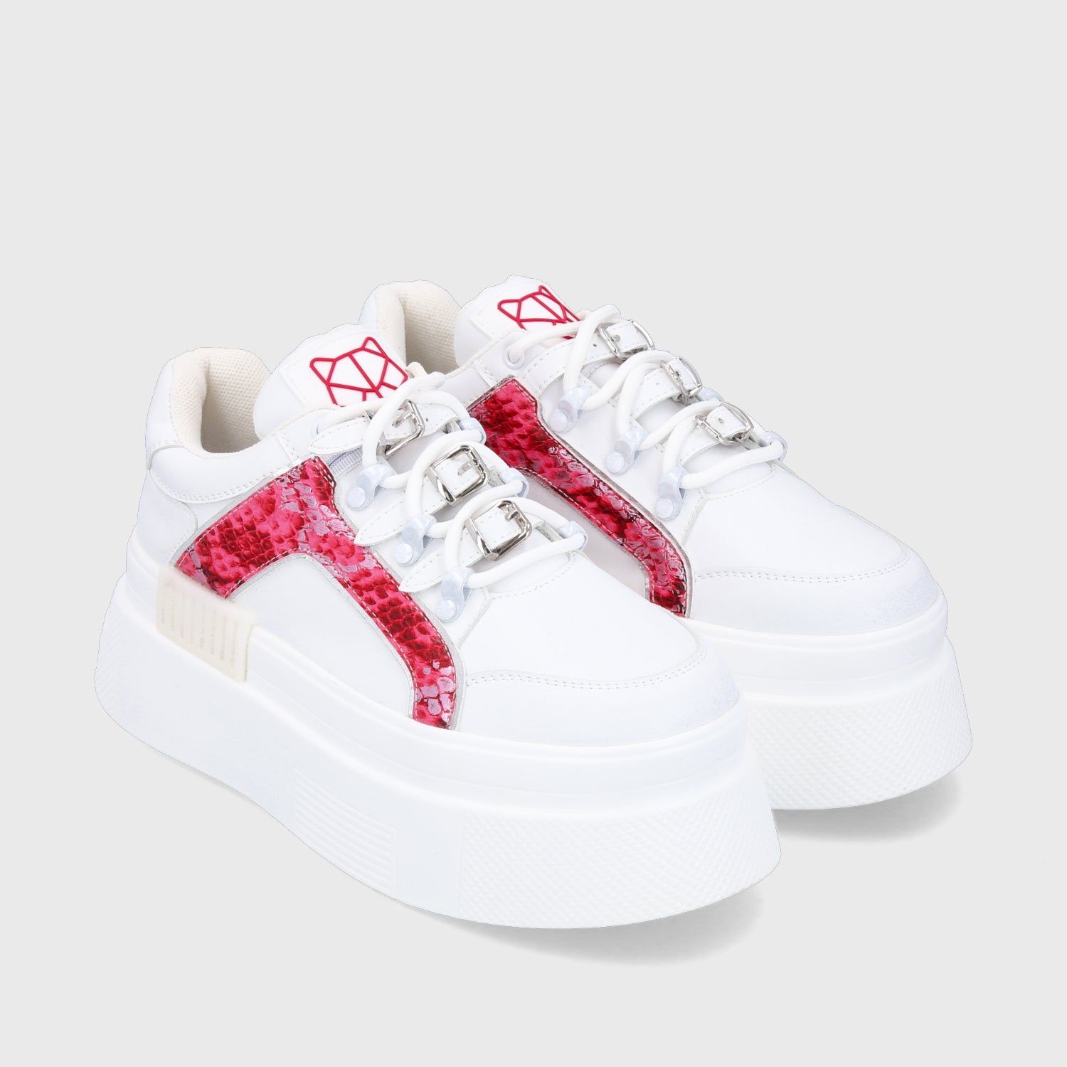 Zapatilla Plataforma Animal Print Mujer 13410