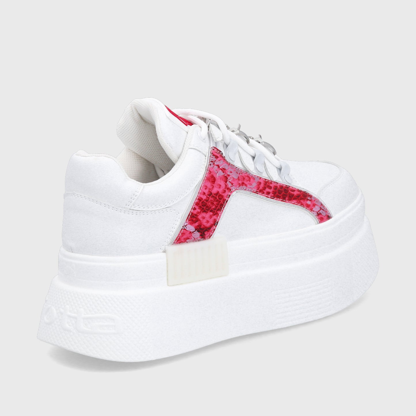 Zapatilla Plataforma Animal Print Mujer 13410