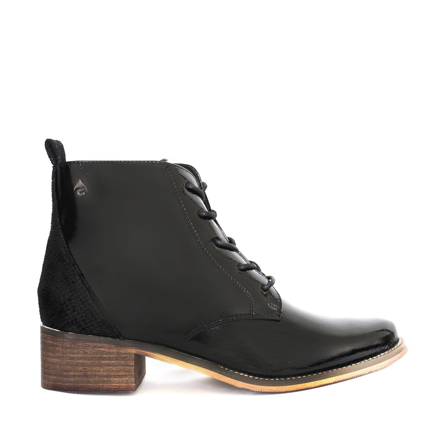 Botín Negro Mujer 13551