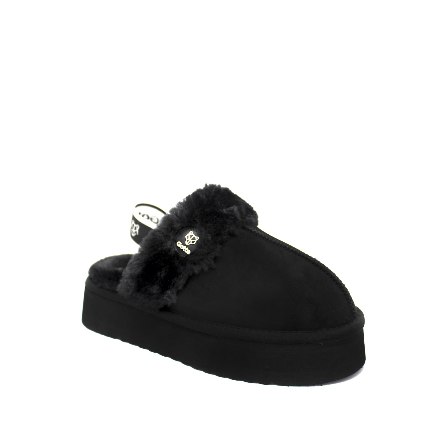 Slipper Negro Mujer 15311
