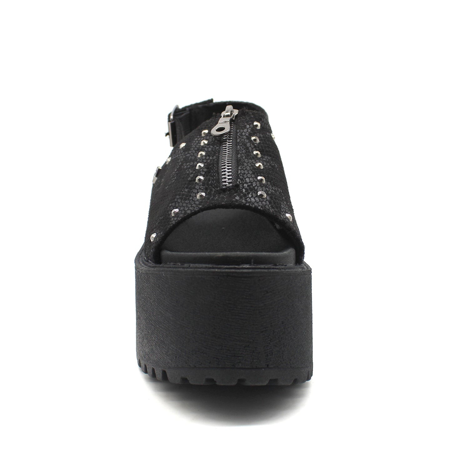 Sandalia Negra Mujer 15673