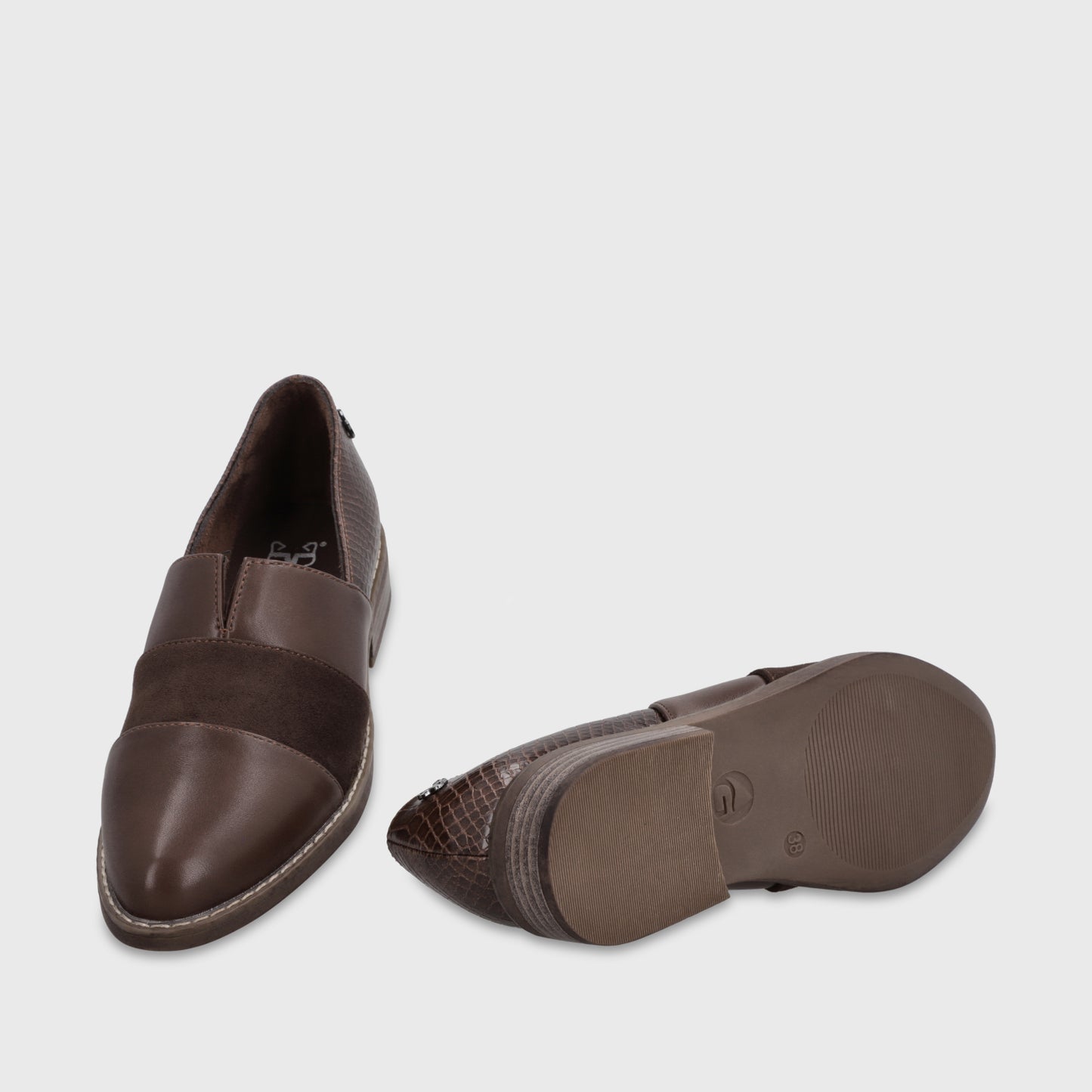 Zapato Café Mujer 17562