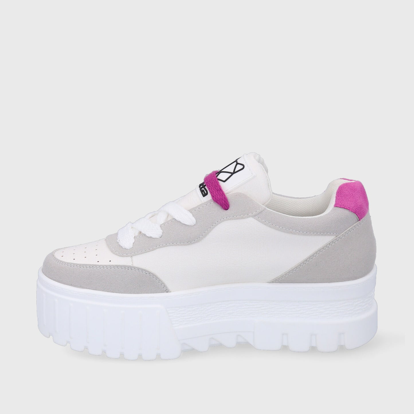 Zapatilla Plataforma Cebra Mujer 23242