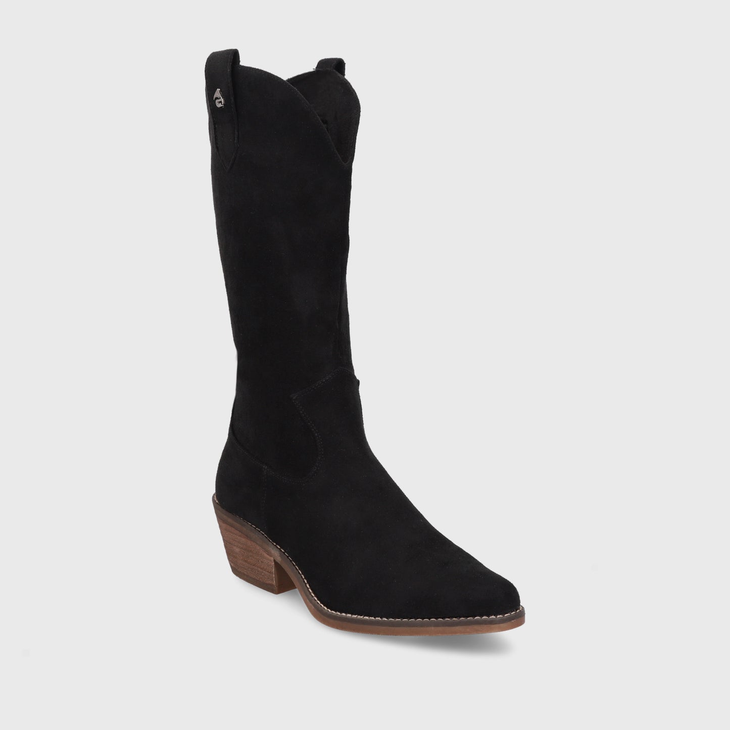 Bota Texana Negra Mujer 23715