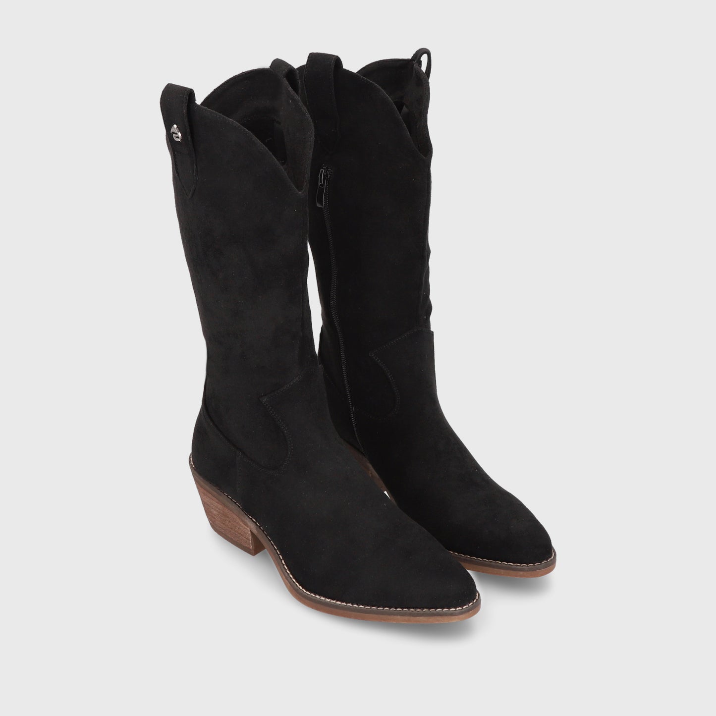 Bota Texana Negra Mujer 23715