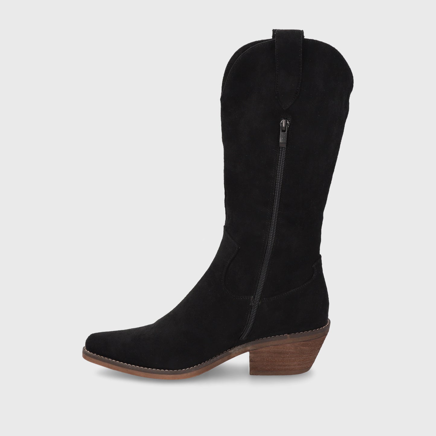 Bota Texana Negra Mujer 23715