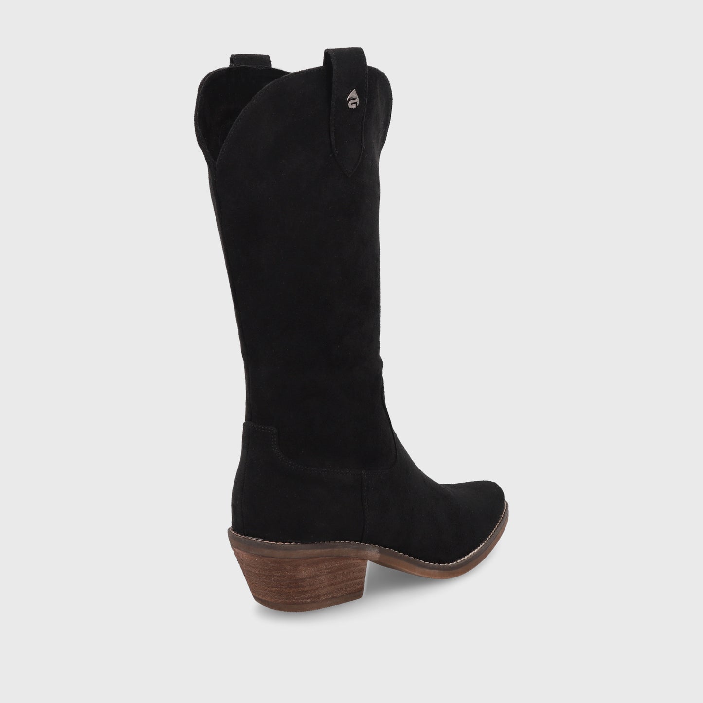 Bota Texana Negra Mujer 23715