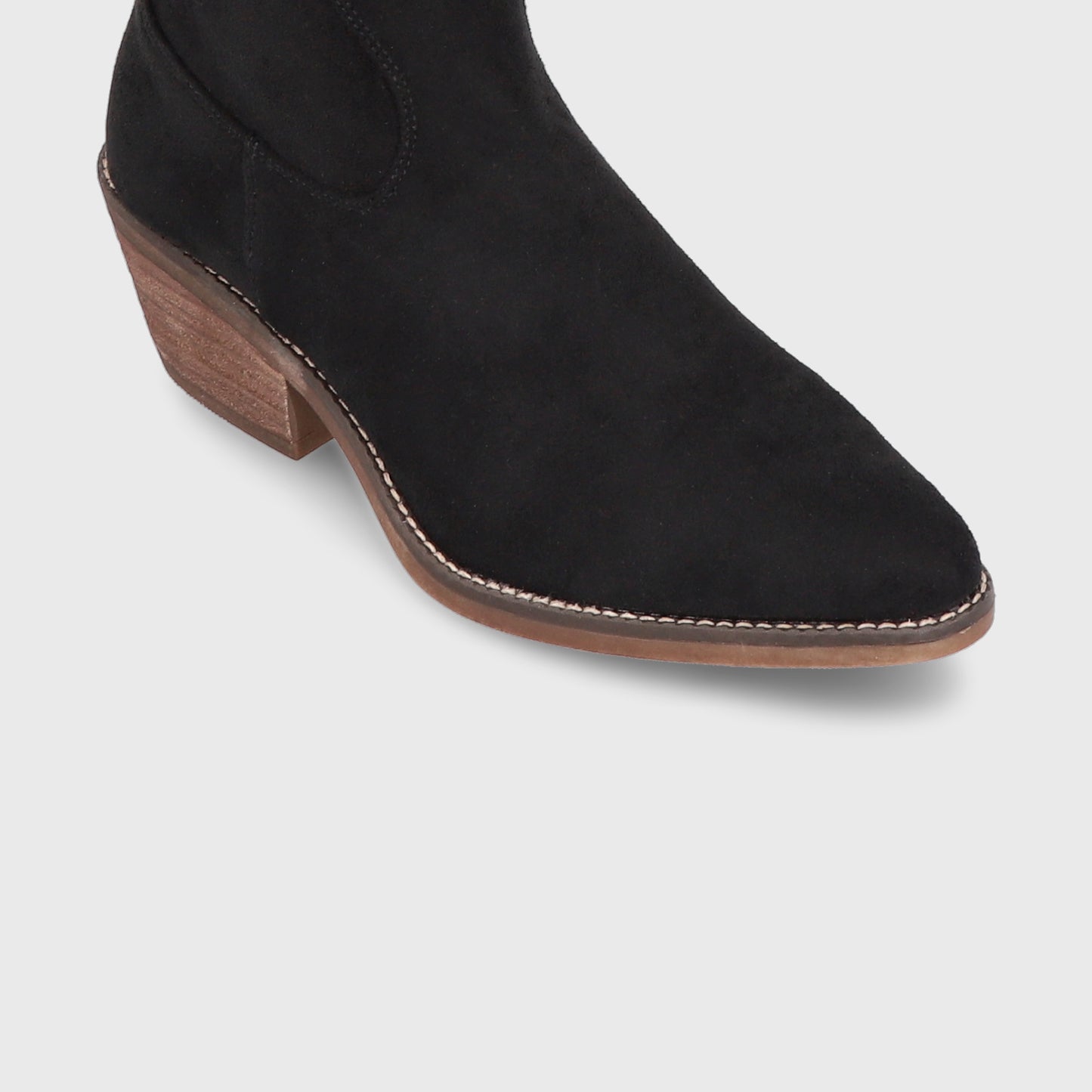 Bota Texana Negra Mujer 23715