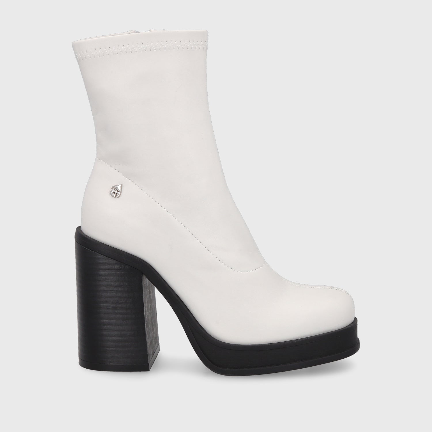 Botines Gotta Botin Mujer Con Taco Botín Taco Café Mujer 35552