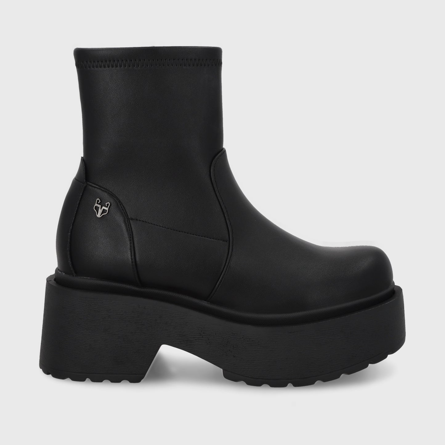 Botín Negro Mujer 35803