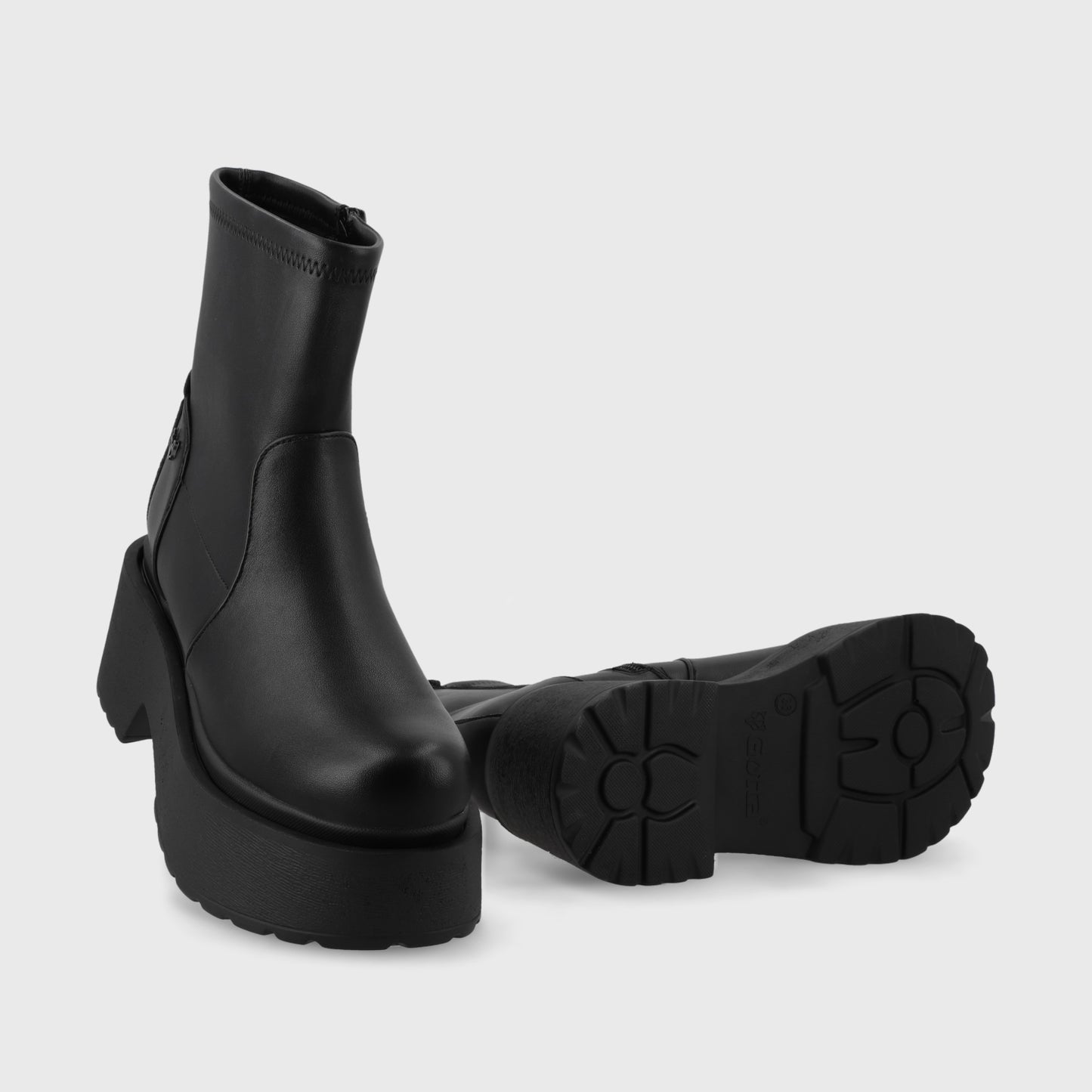 Botín Negro Mujer 35803
