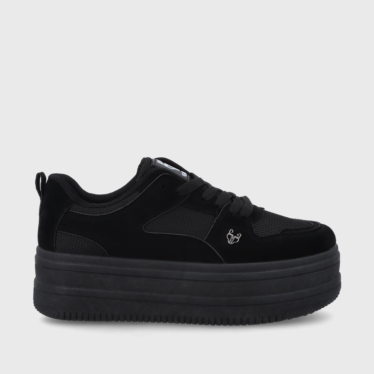 Plataforma Negra Zapatillas Gotta Mujer Zapatilla Plataforma Negra