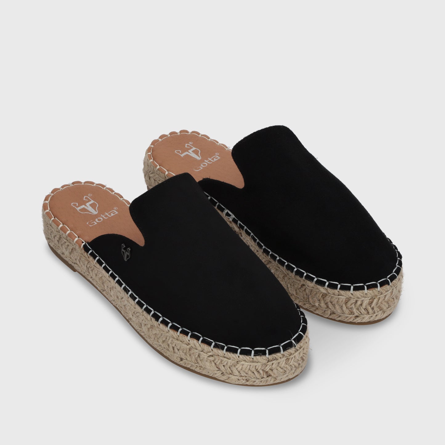 Puntilla Yute Negra Mujer 45721