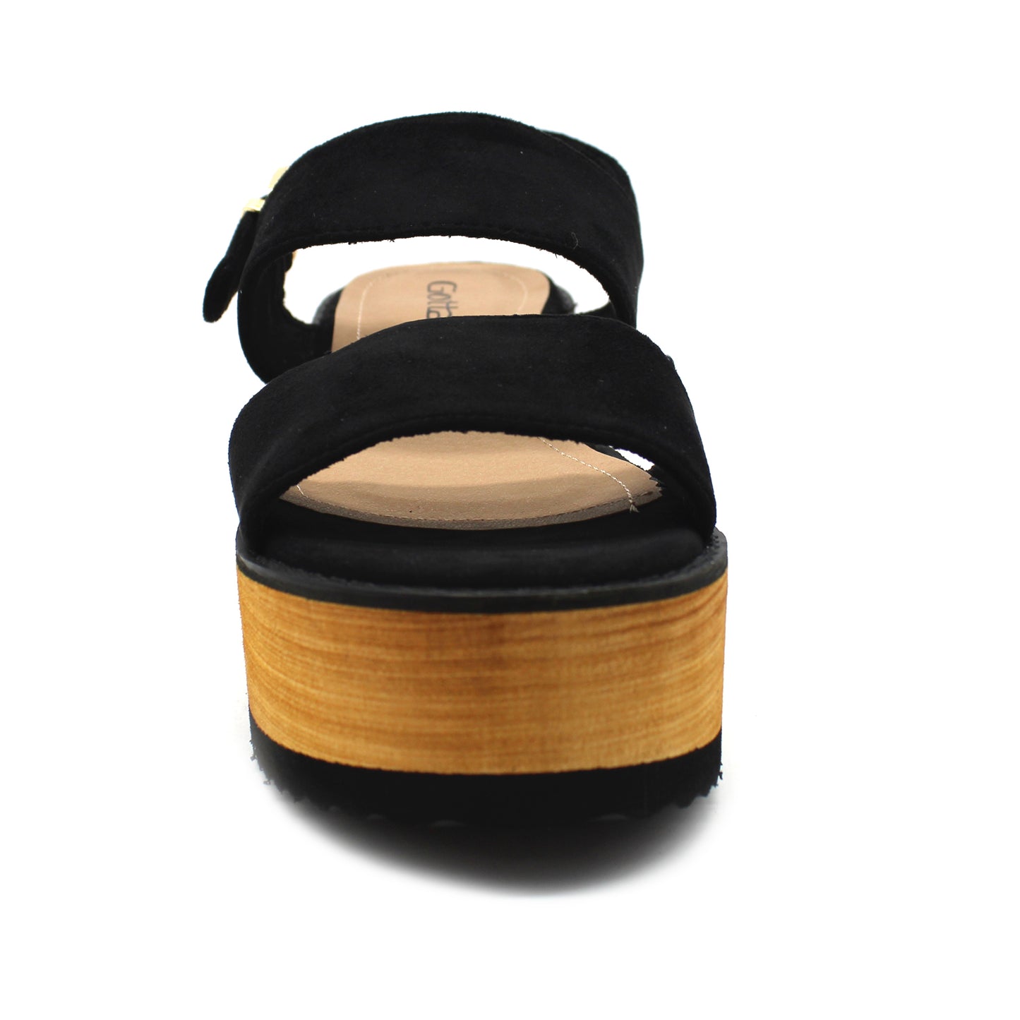 Sandalia Negra Mujer 95429