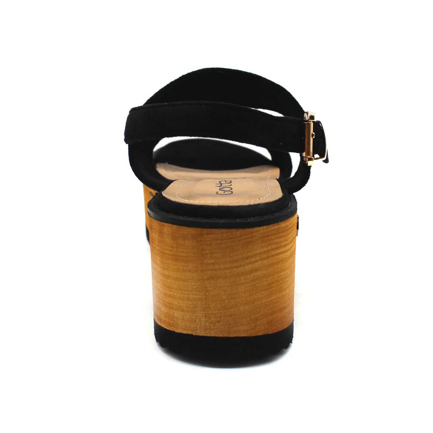 Sandalia Negra Mujer 95429