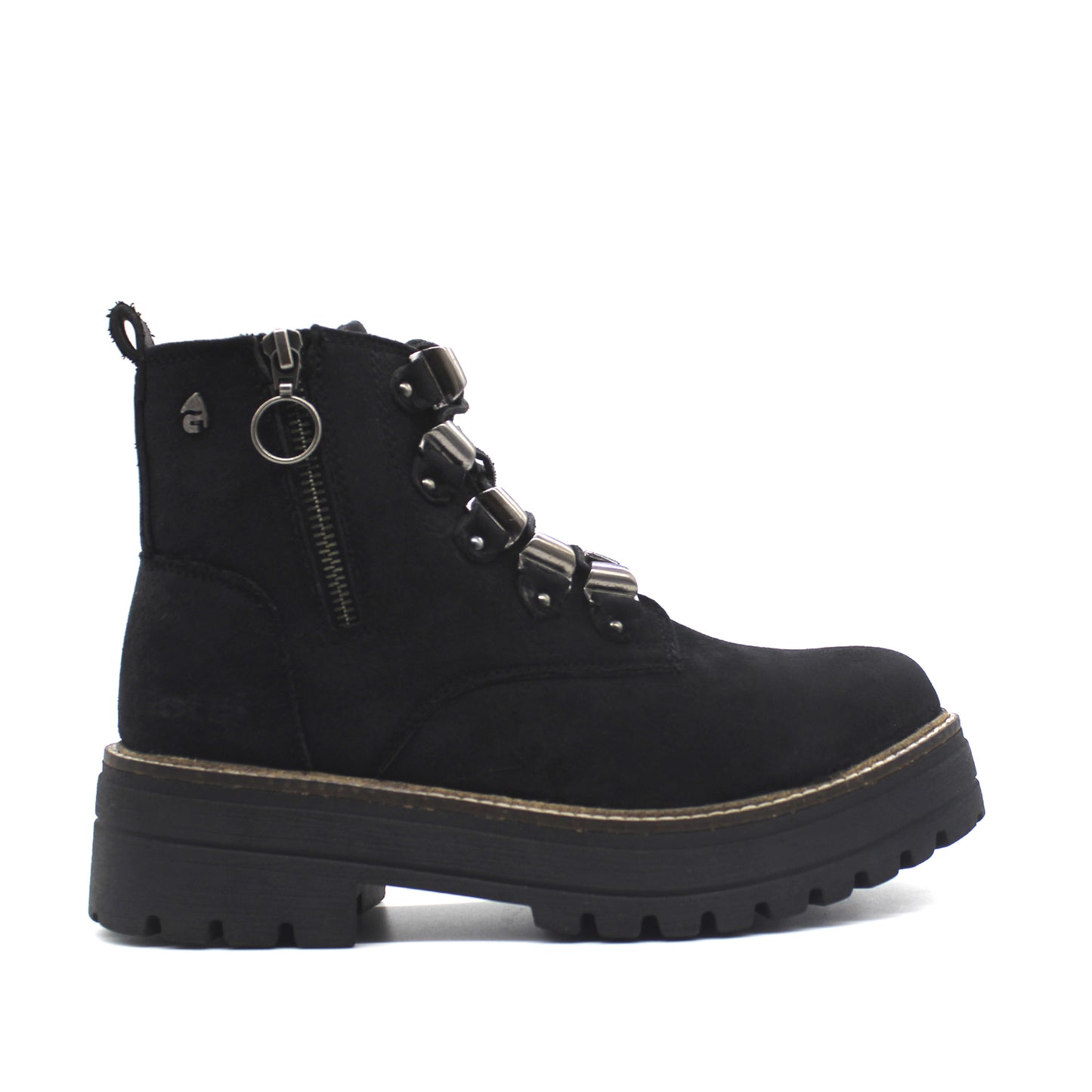 Botín Negro Mujer C5816