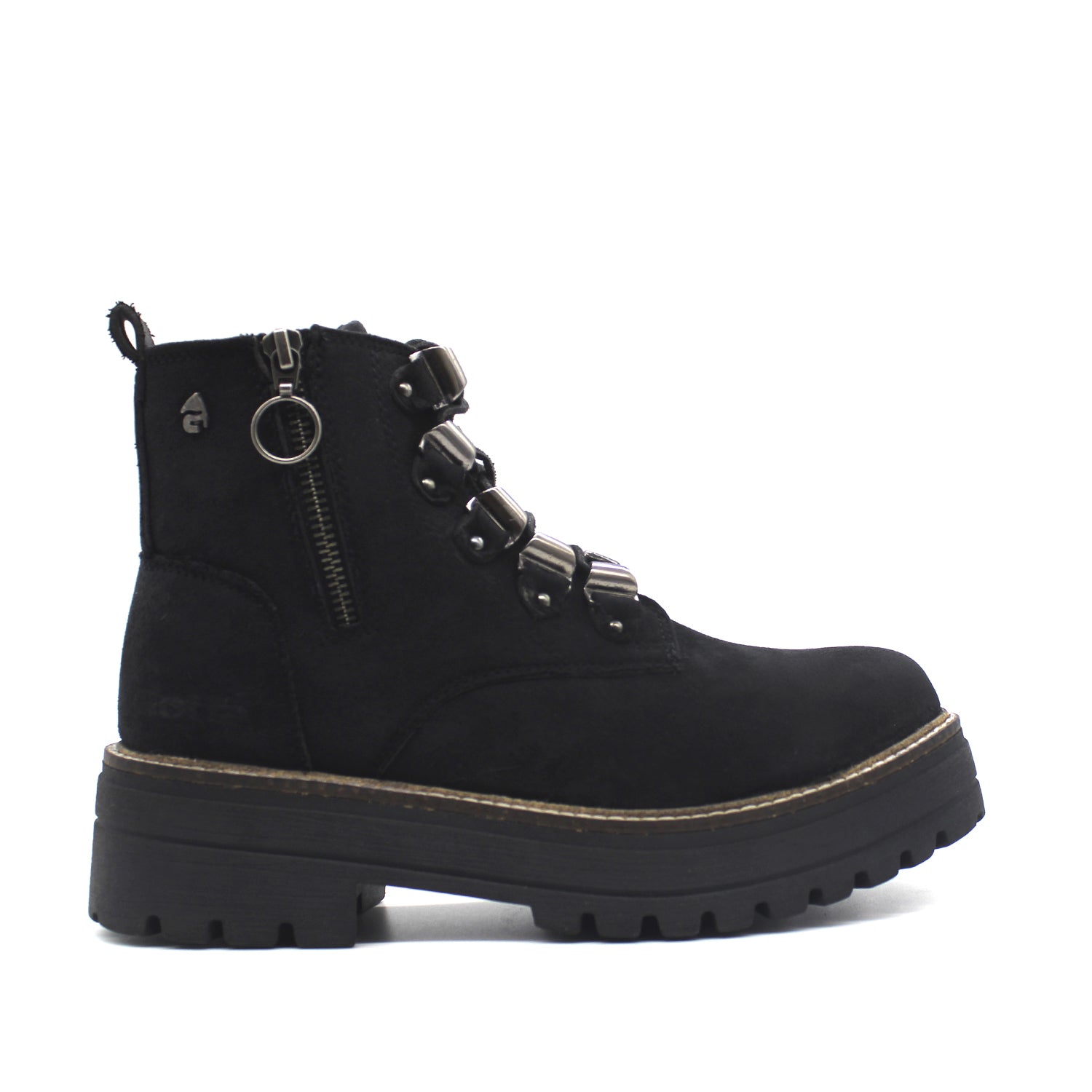 Botín Negro Mujer C5816