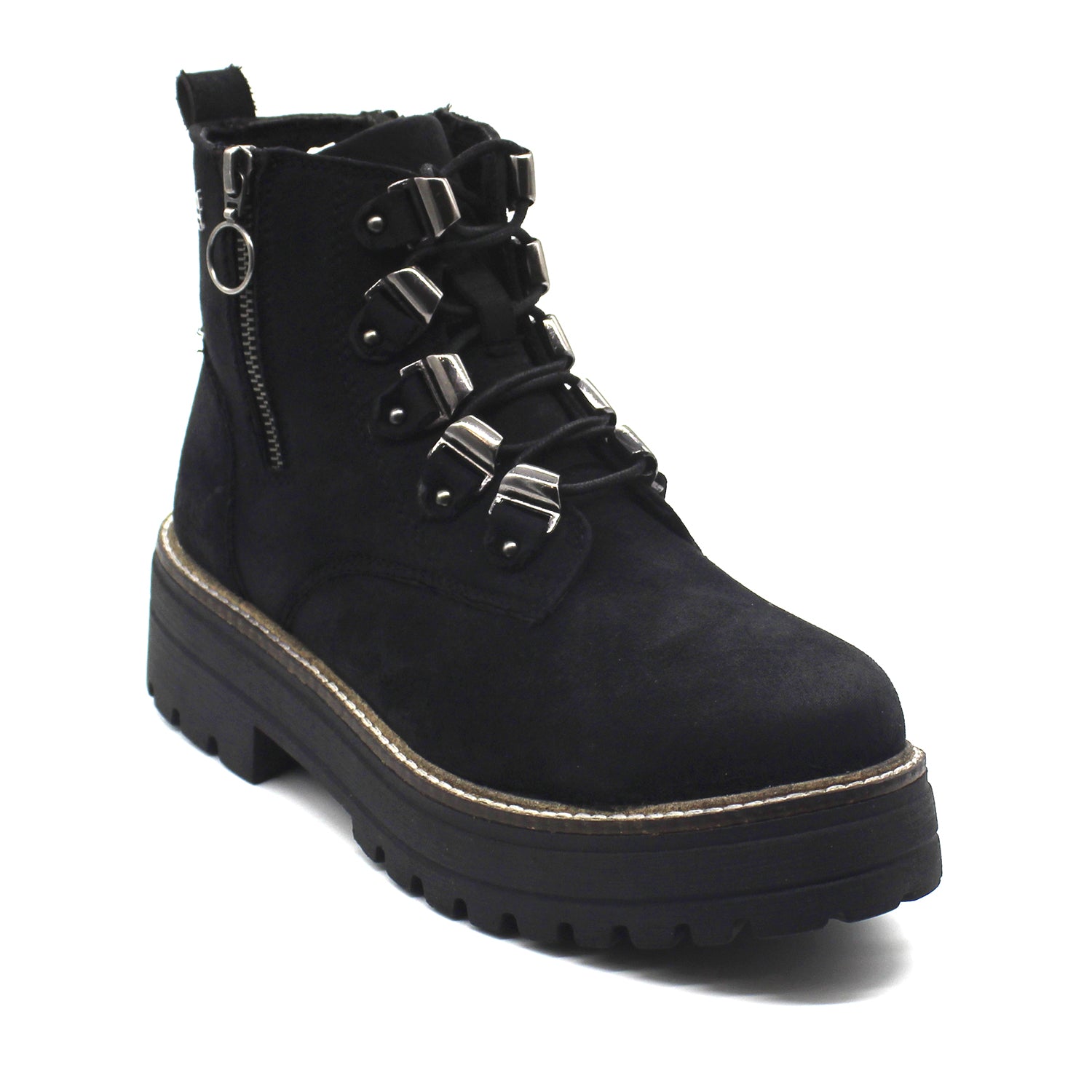 Botín Negro Mujer C5816