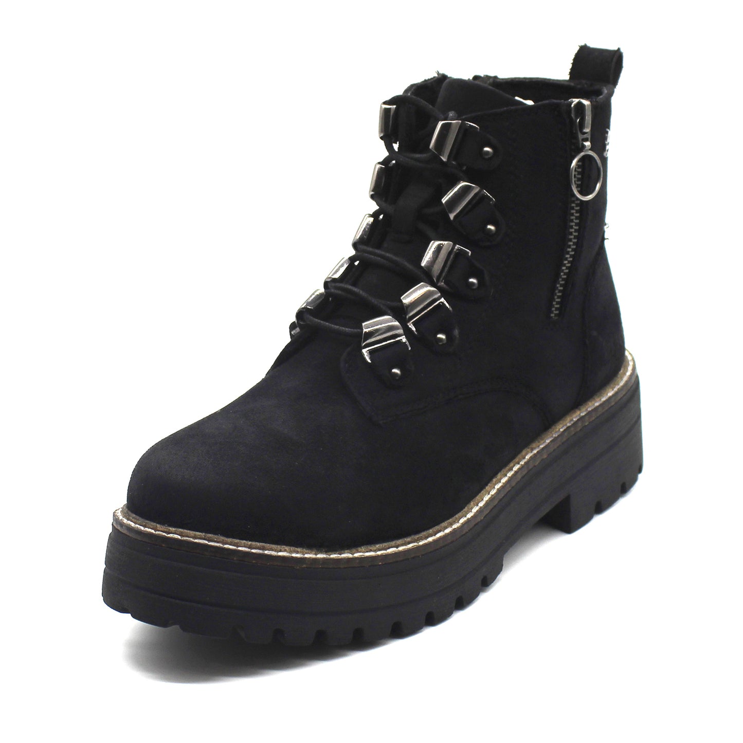 Botín Negro Mujer C5816