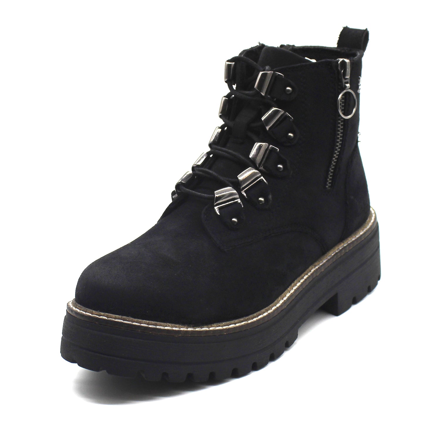 Botín Negro Mujer C5816