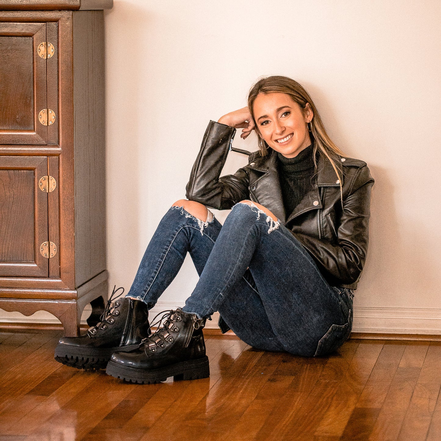 Botin Multinegro Mujer C5816