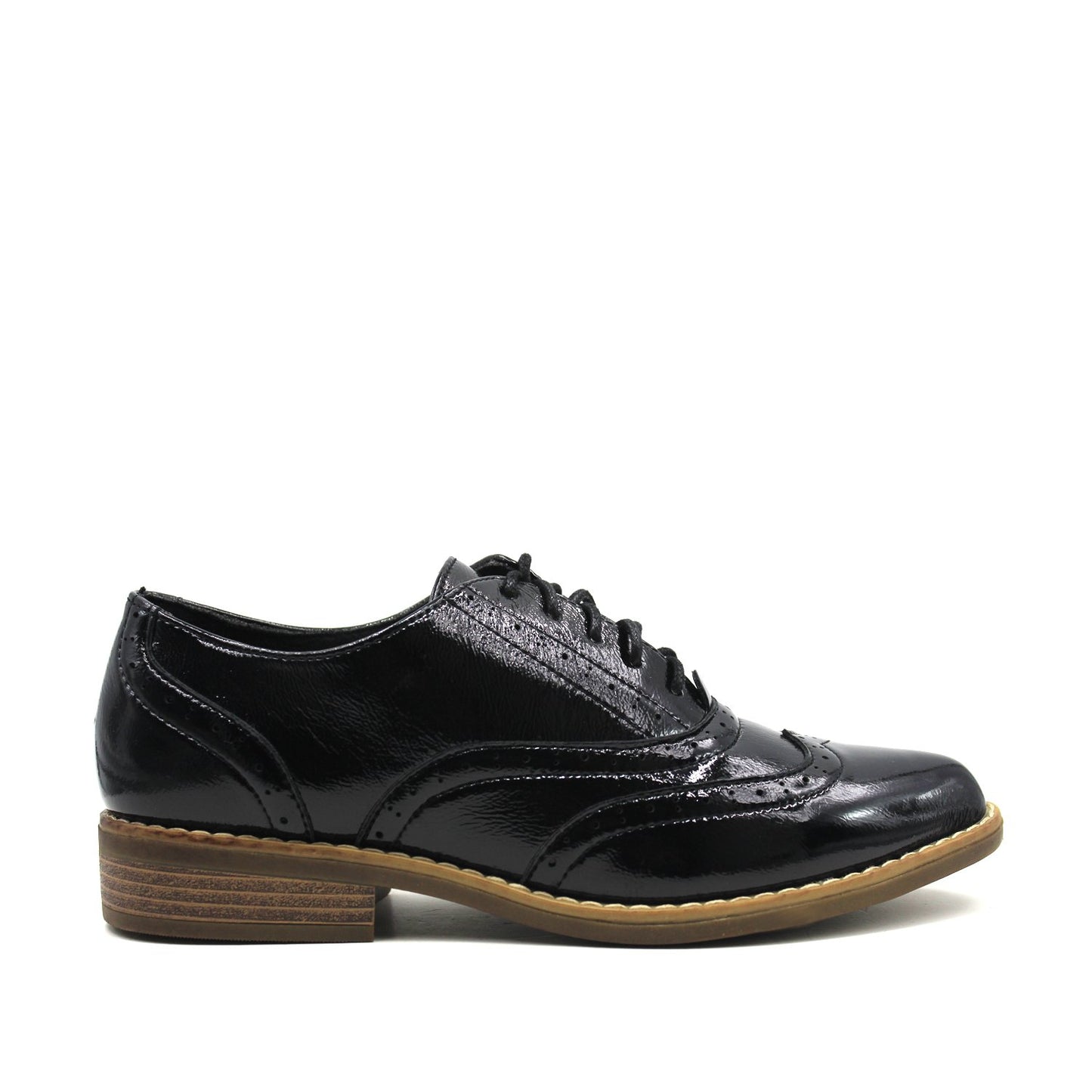 Zapato Negro Mujer C7339
