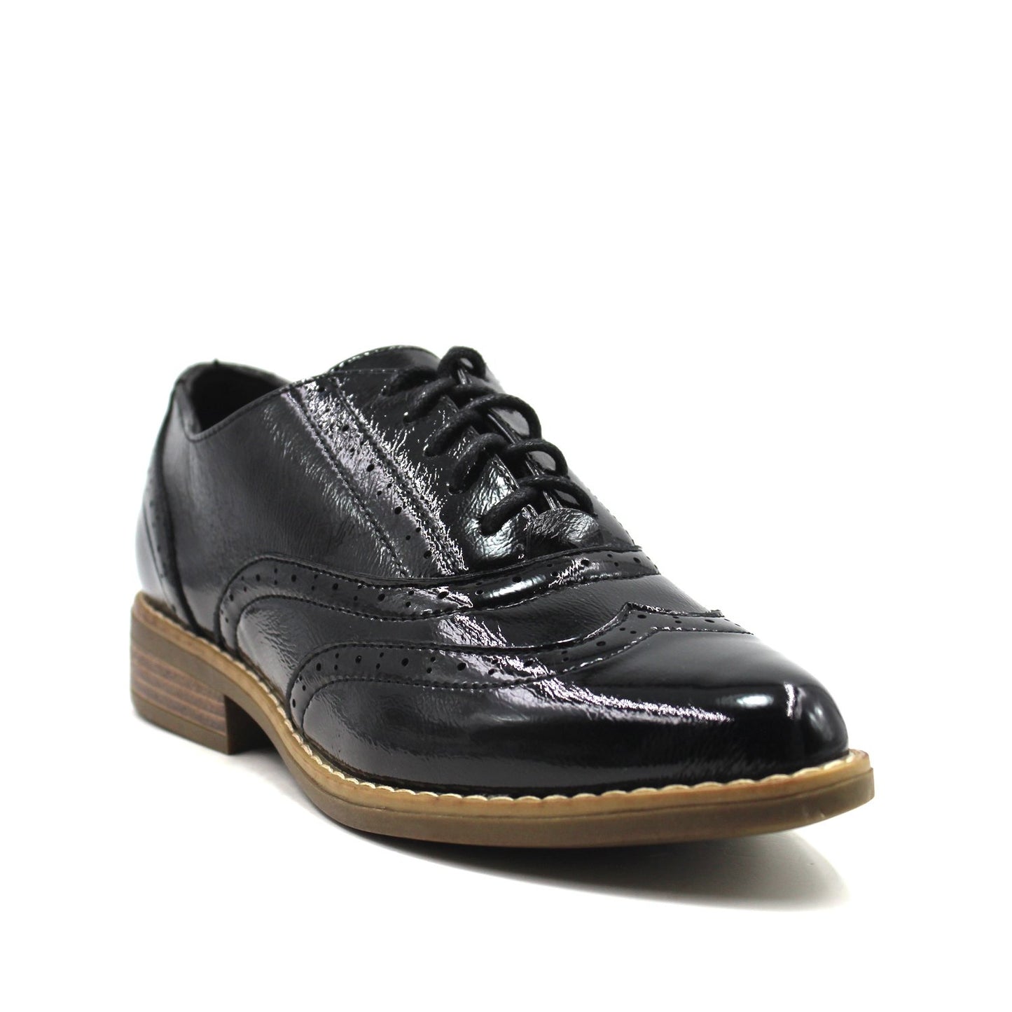 Zapato Negro Mujer C7339