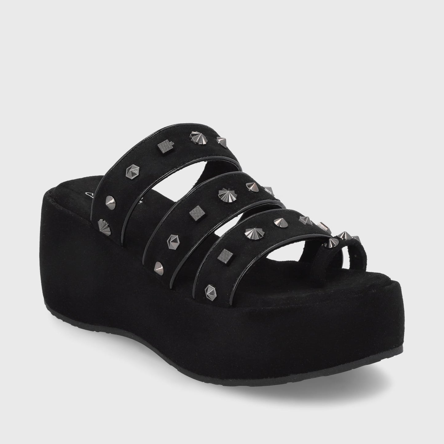 Sandalia Negra Mujer 45823 - Gotta Perú