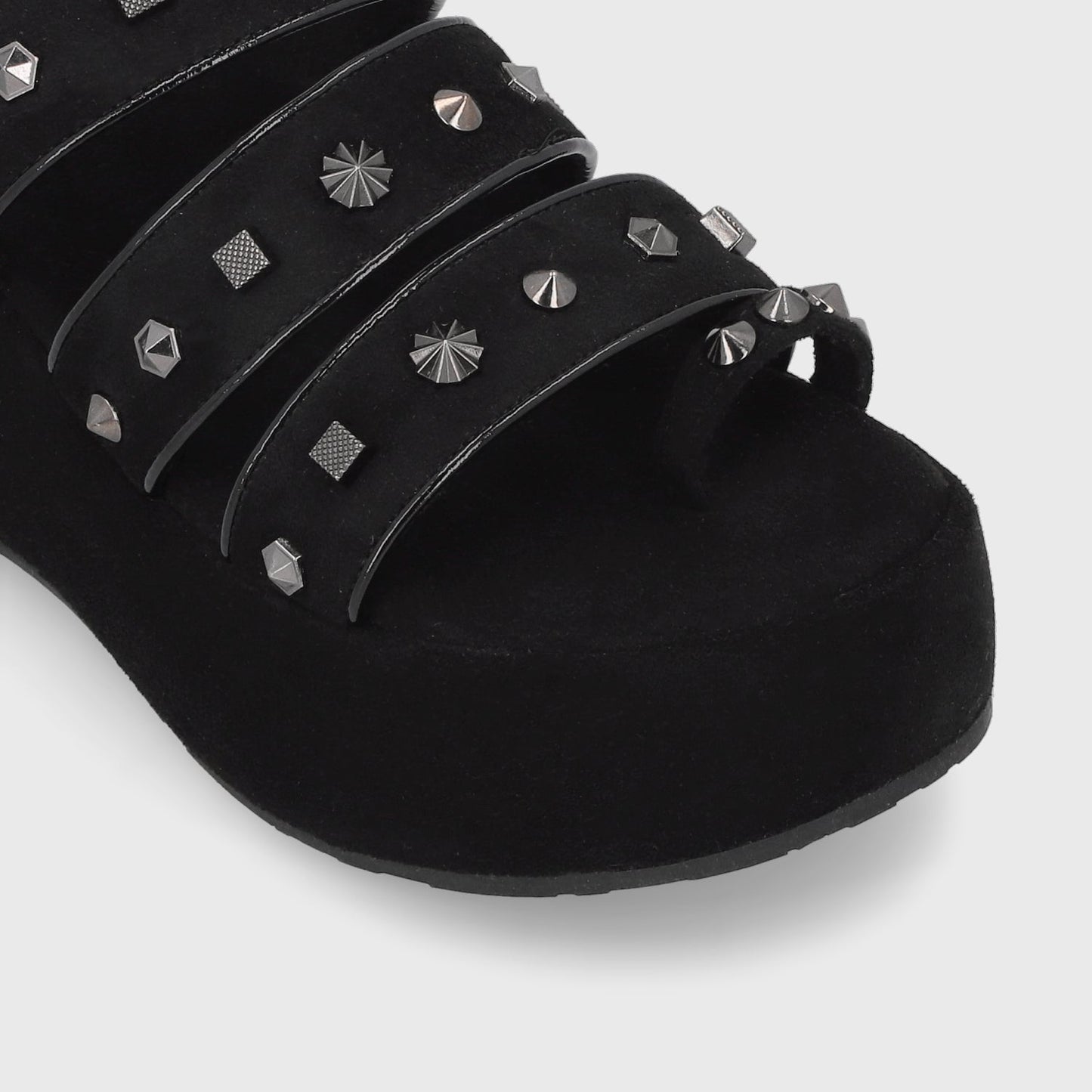 Sandalia Negra Mujer 45823 - Gotta Perú