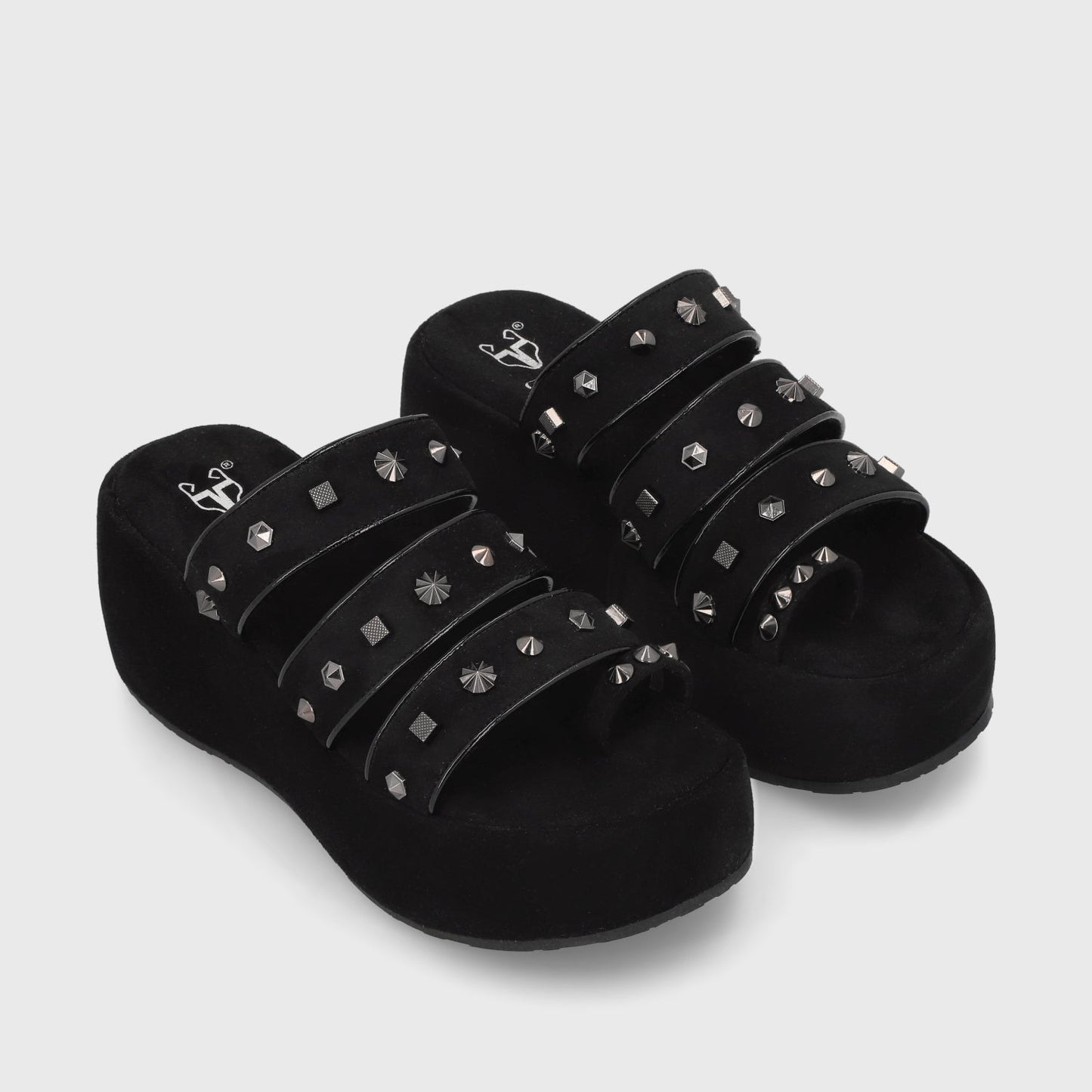 Sandalia Negra Mujer 45823 - Gotta Perú