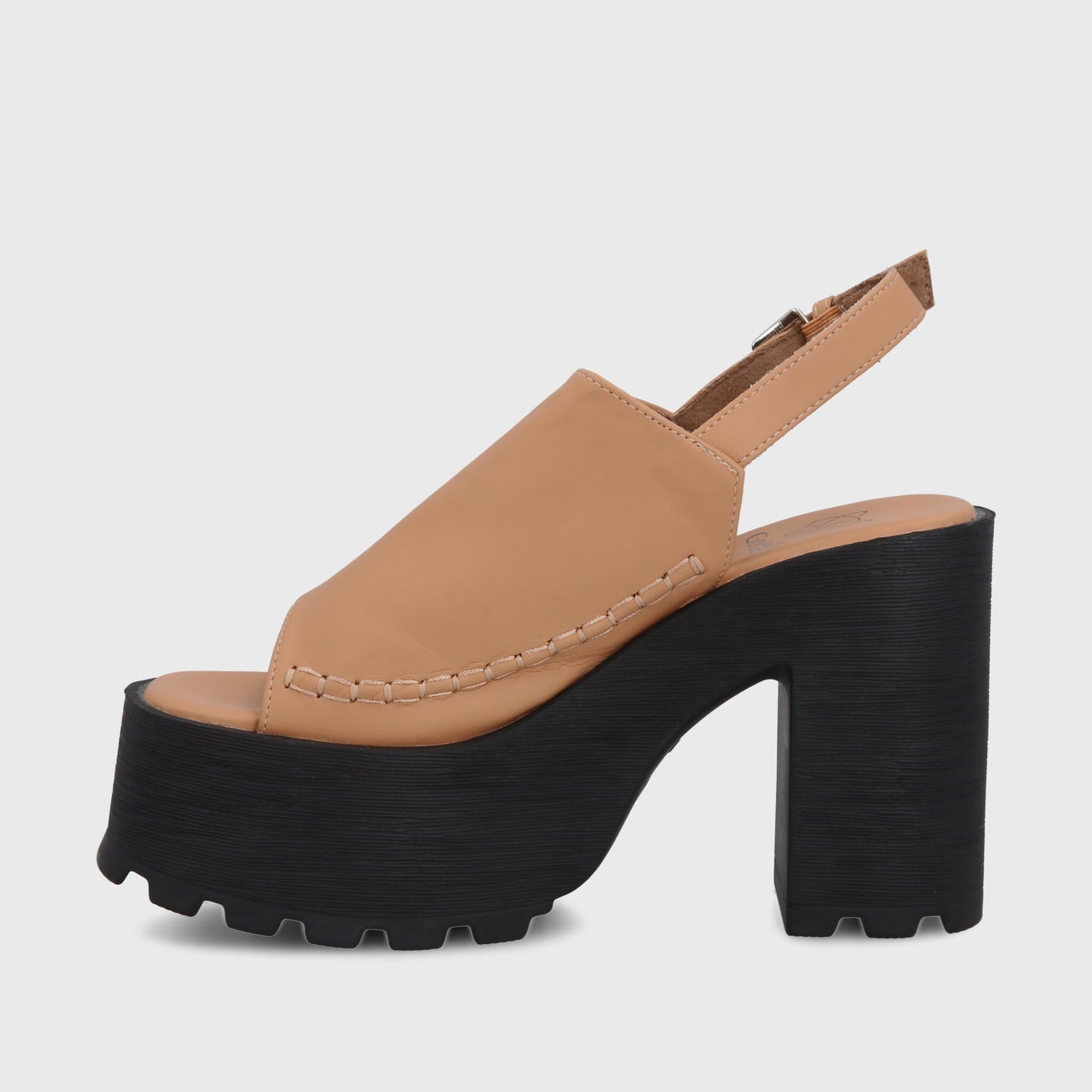 Sandalia Plataforma Camel Mujer 35283 - Gotta Perú