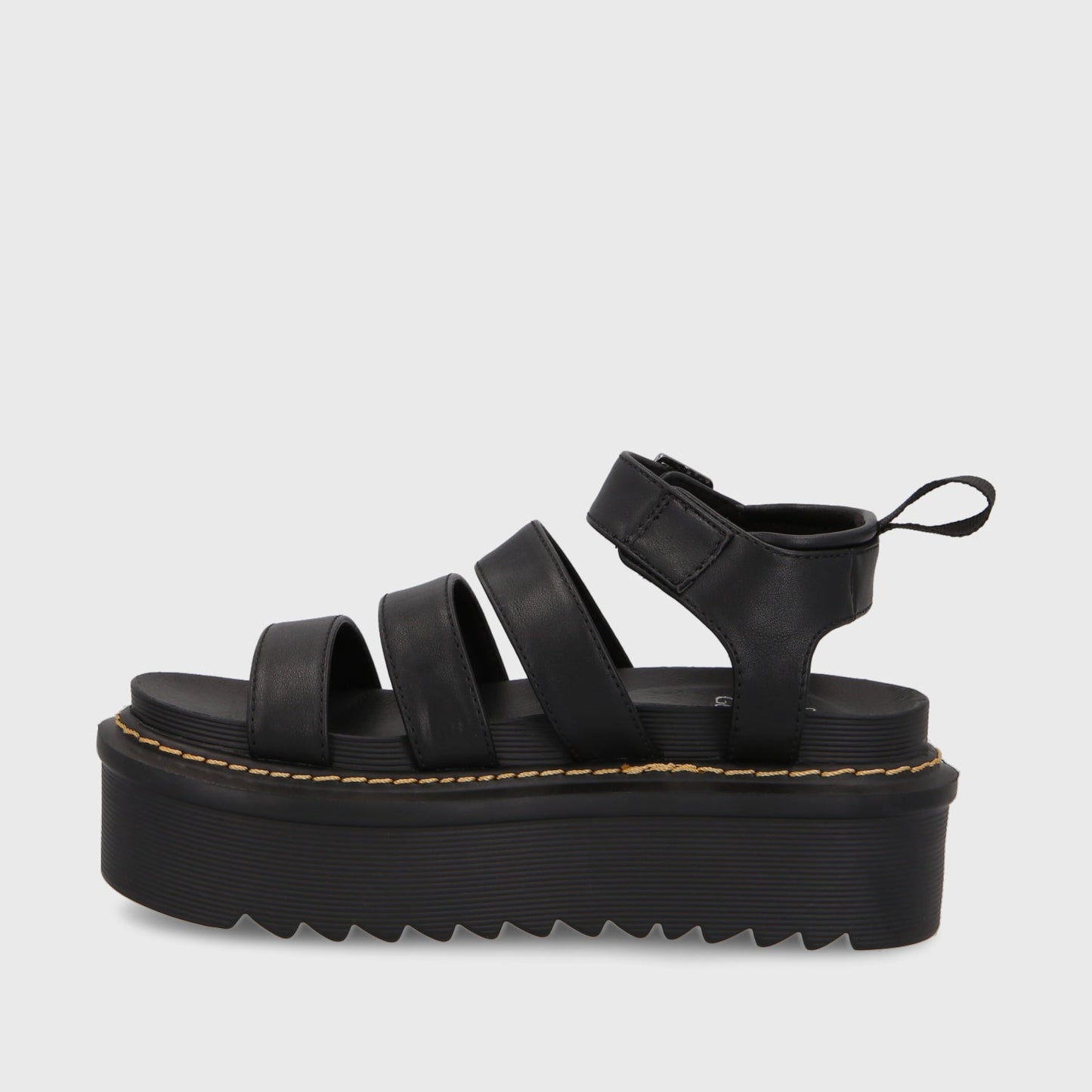 Sandalia Plataforma Negra Mujer 35300 - Gotta Perú