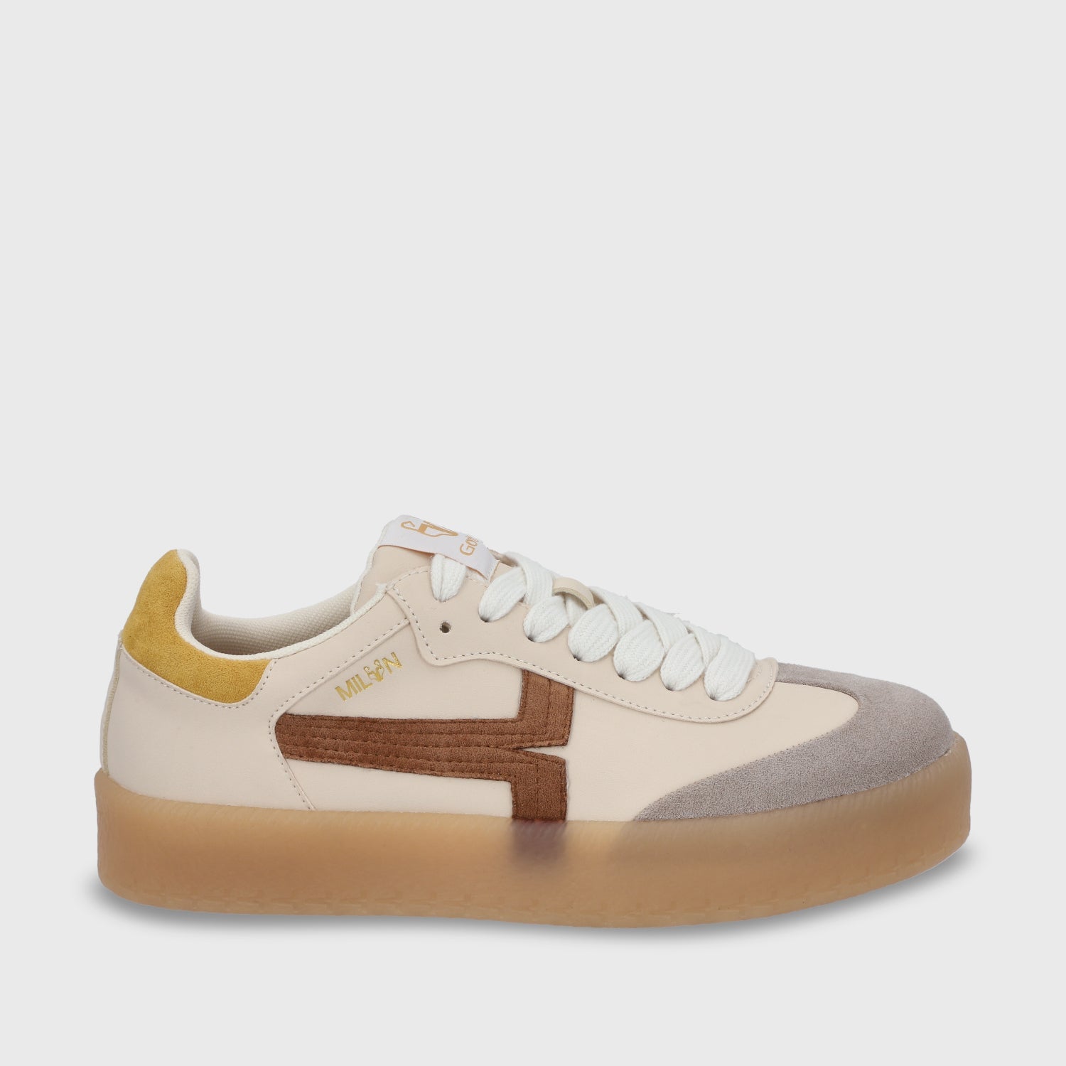 Zapatilla Milan Beige Mujer 53740 - Gotta Perú