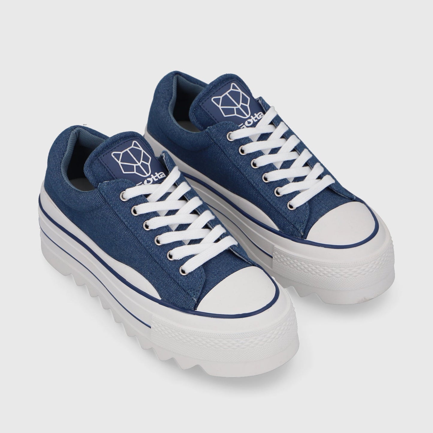 Zapatilla Plataforma Denim Mujer 33740 - Gotta Perú