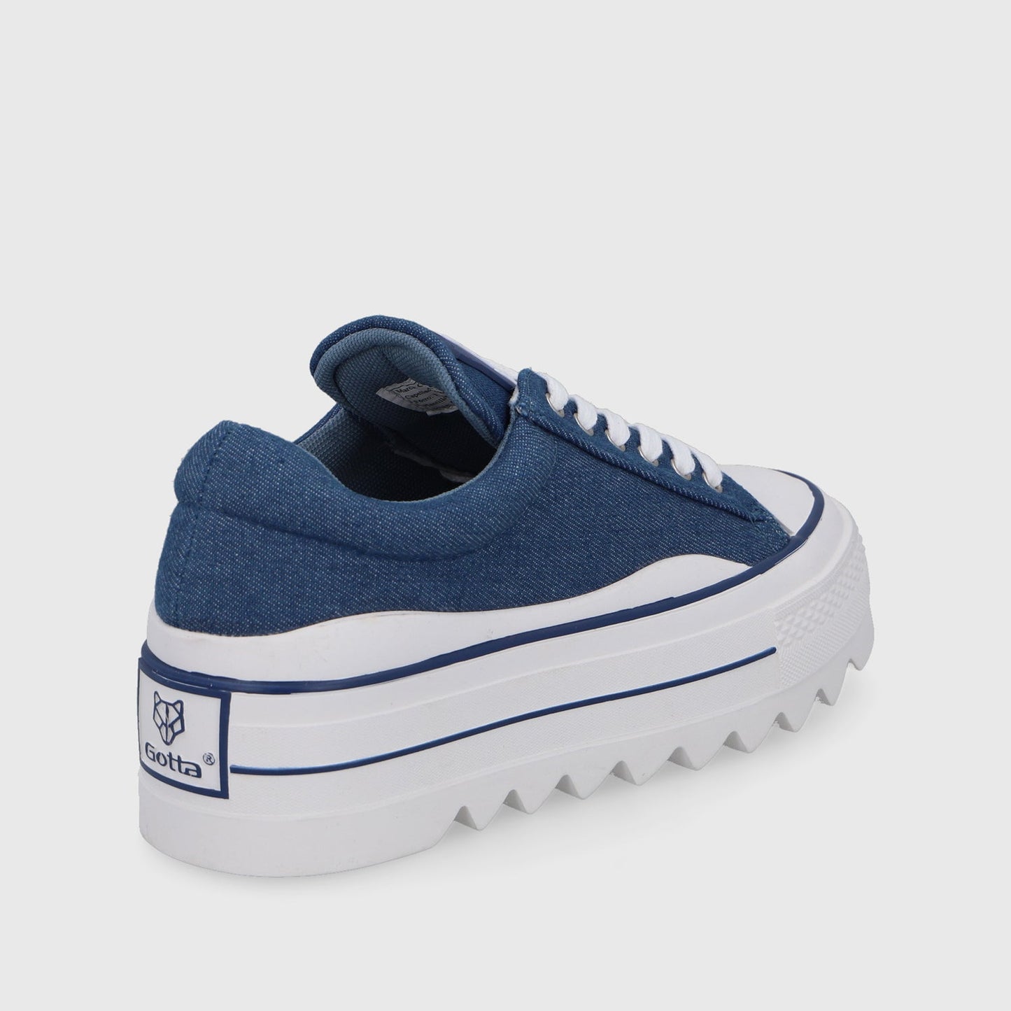Zapatilla Plataforma Denim Mujer 33740 - Gotta Perú