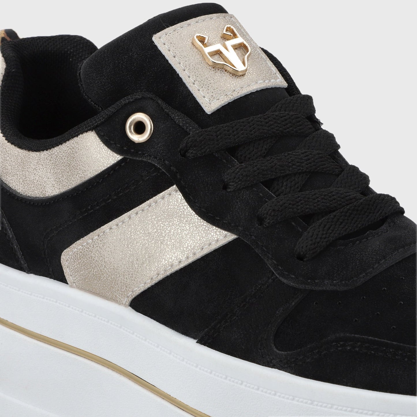 Zapatilla Plataforma Negra Mujer 58010 - Gotta Perú