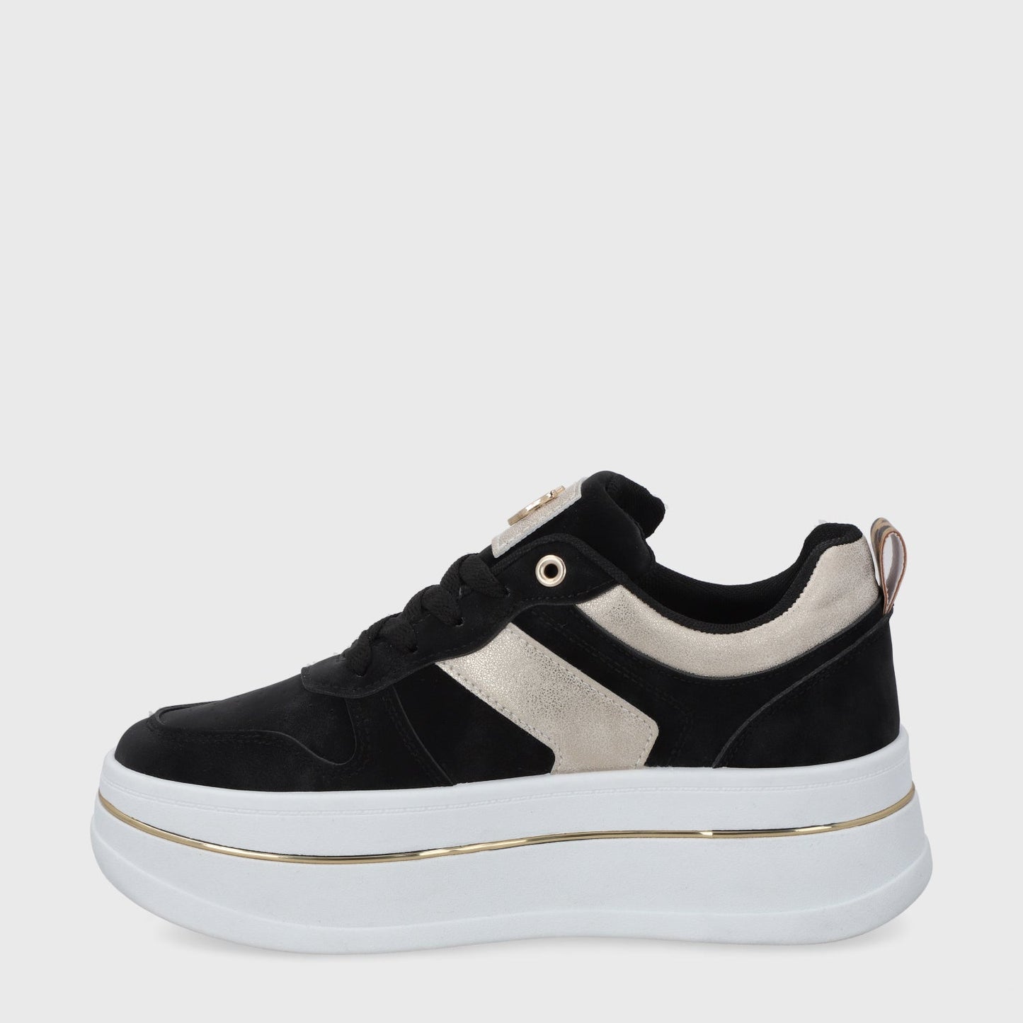 Zapatilla Plataforma Negra Mujer 58010 - Gotta Perú