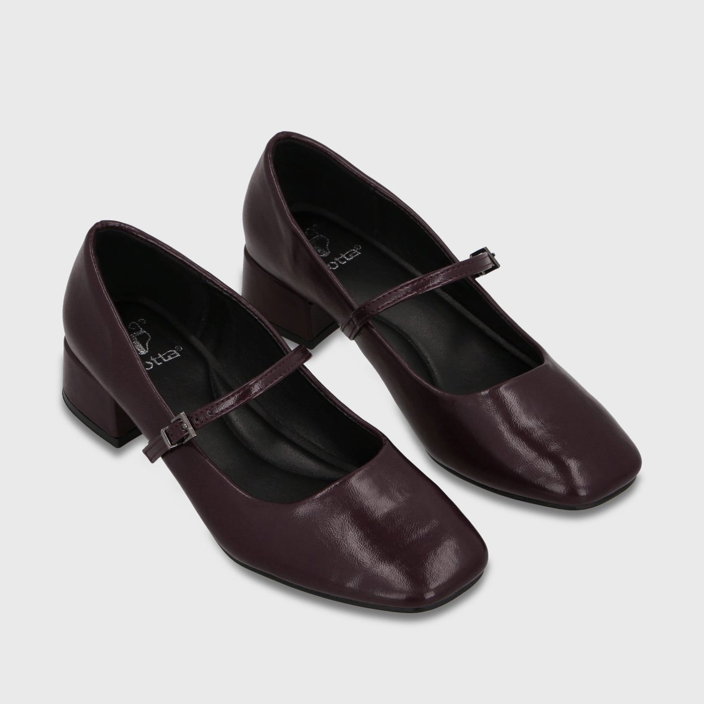 Zapato Taco Burdeo Mujer 65800 - Gotta Perú