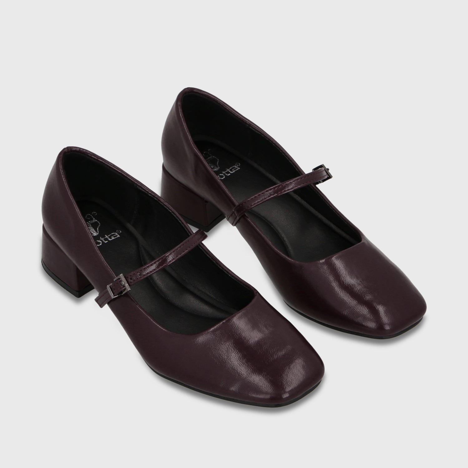 Zapato Taco Burdeo Mujer 65800 - Gotta Perú