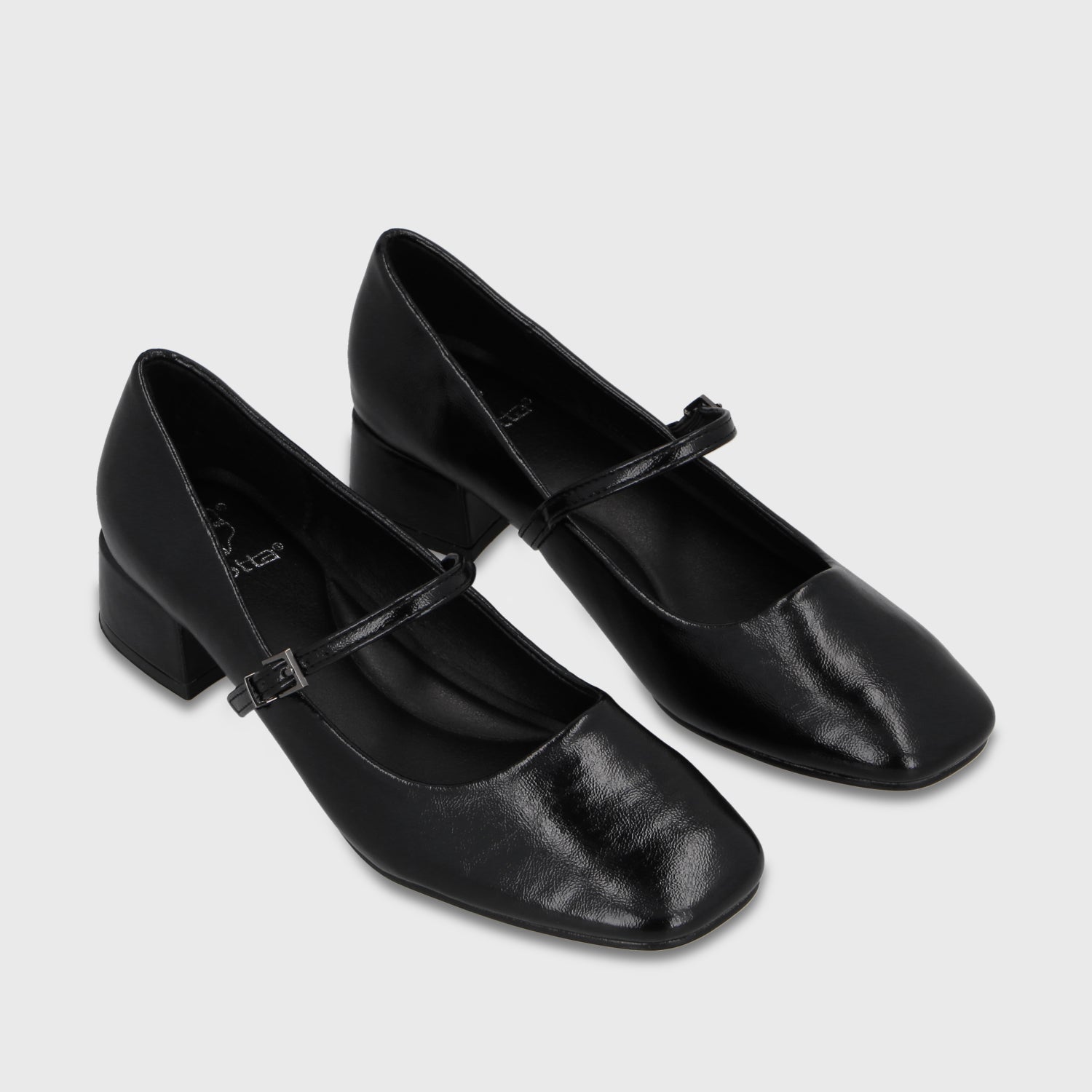 Zapato Taco Negro Mujer 65800 - Gotta Perú