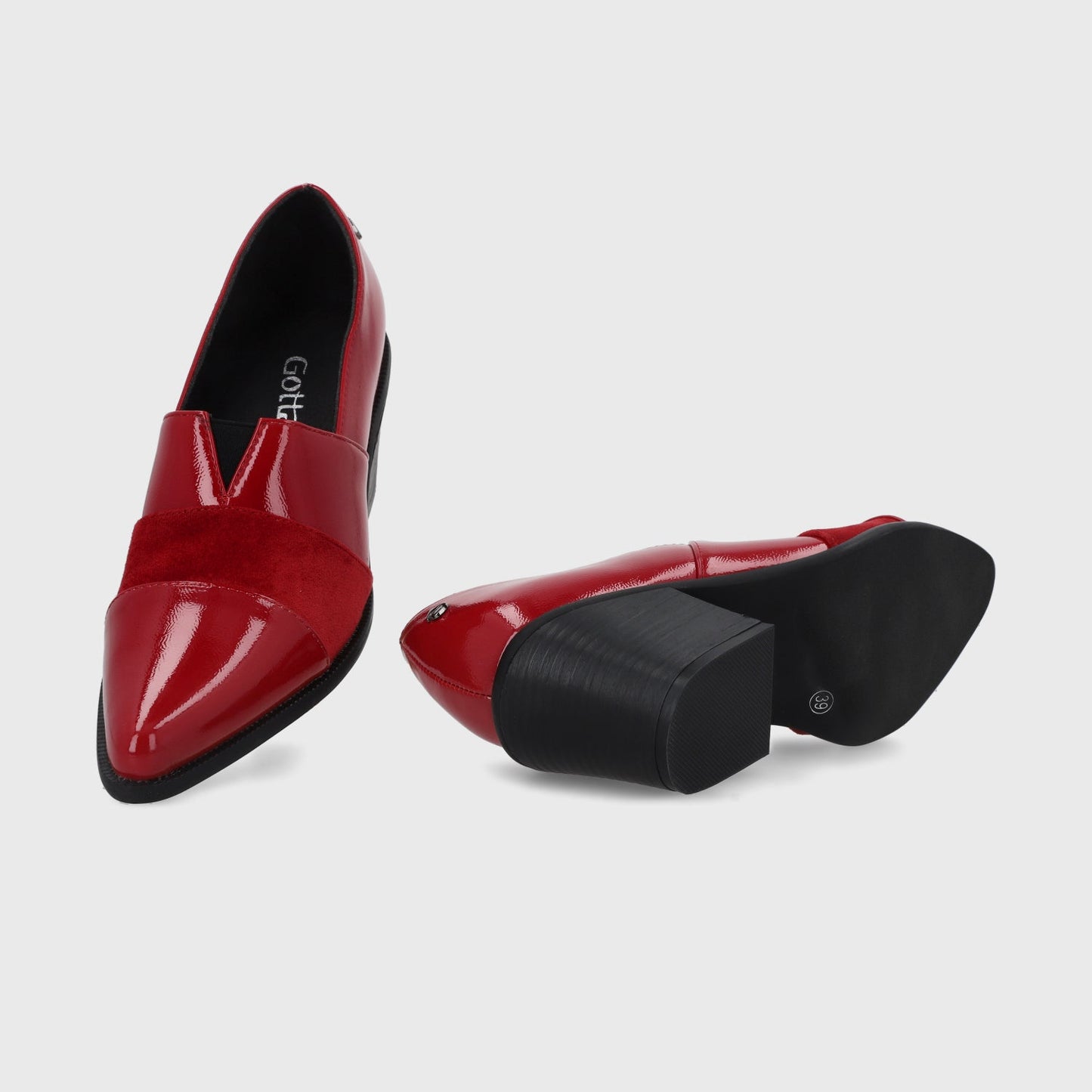 Zapato Taco Rojo Mujer 33765 - Gotta Perú