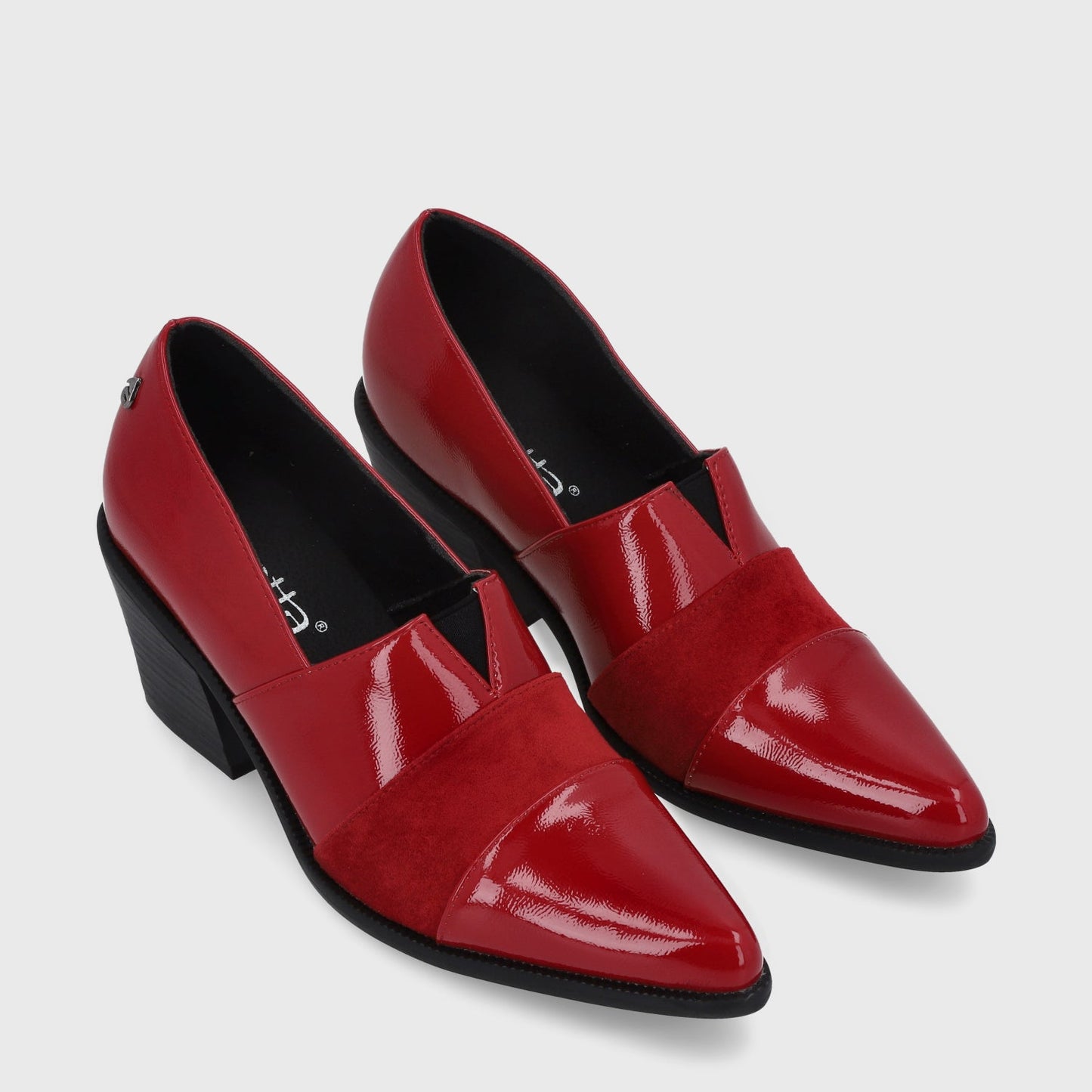 Zapato Taco Rojo Mujer 33765 - Gotta Perú